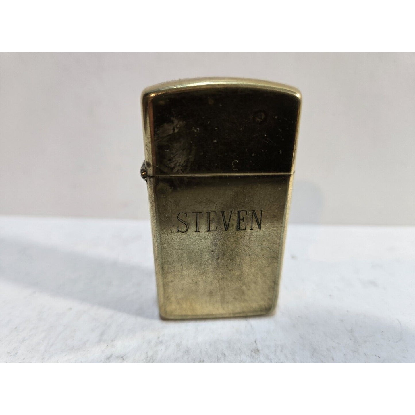 Vintage Working Zippo Brass Lighter 7379/33