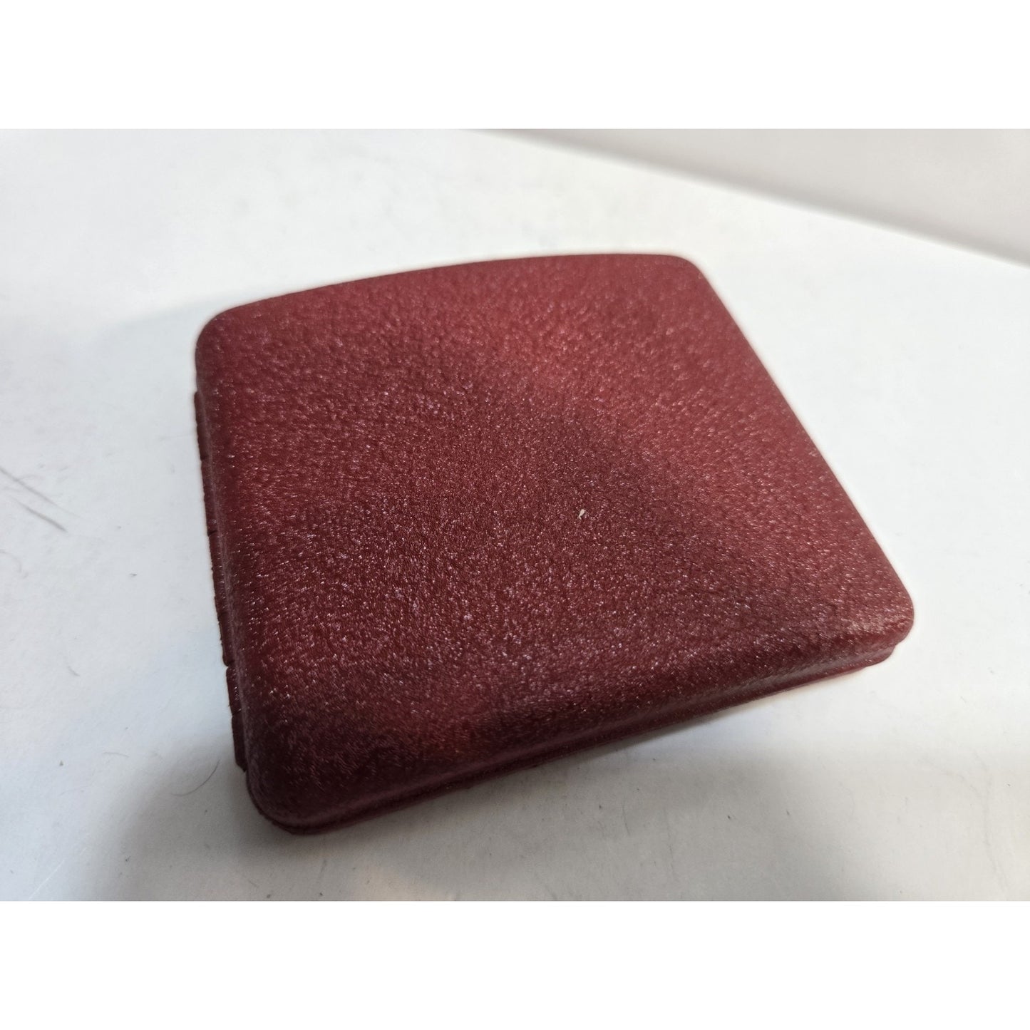 NOS VINTAGE Working Red Cigarette Case, Original Box 3 1/2 x 3" 7839/24