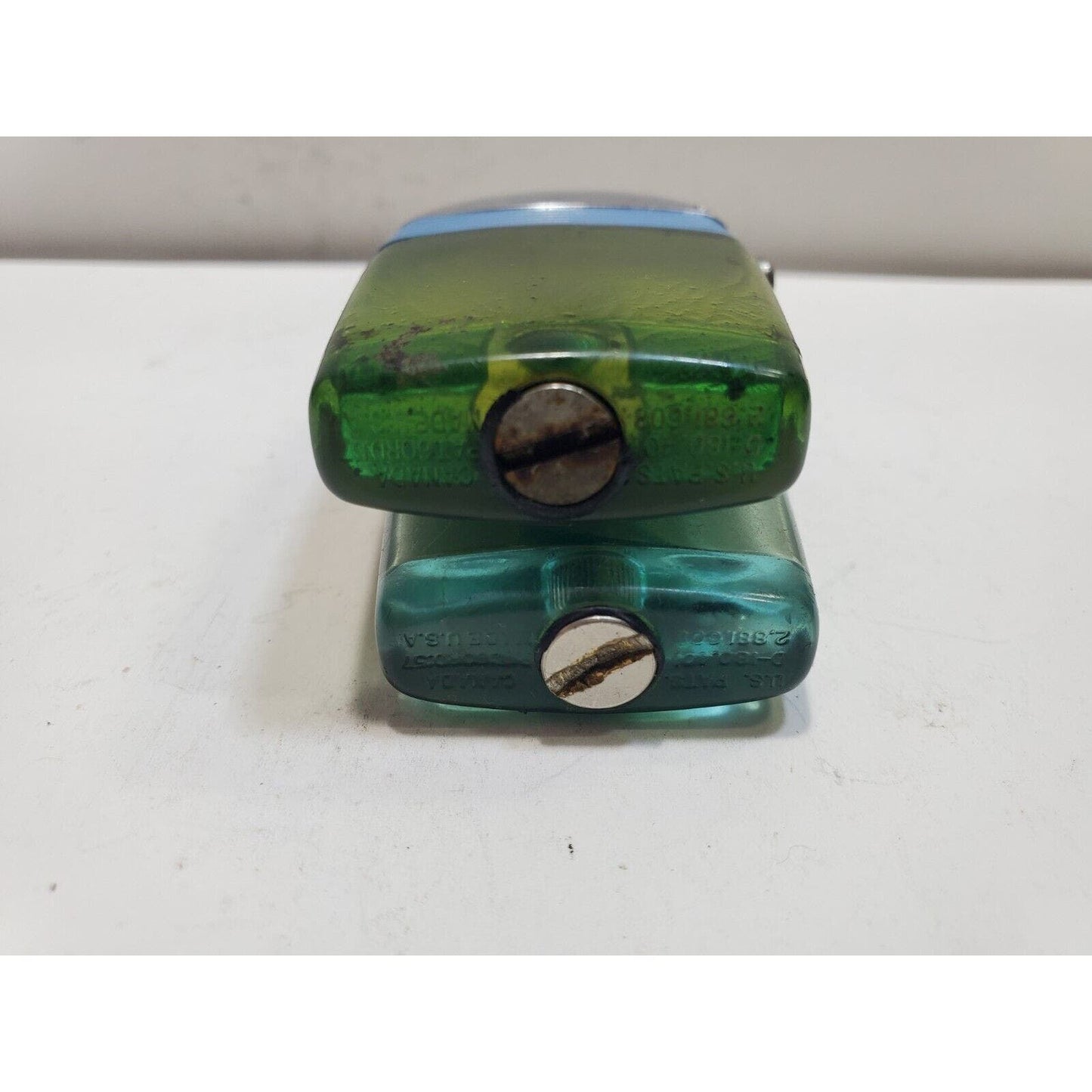 Lot of 2 Scripto VU Vintage Lighters 6416/29