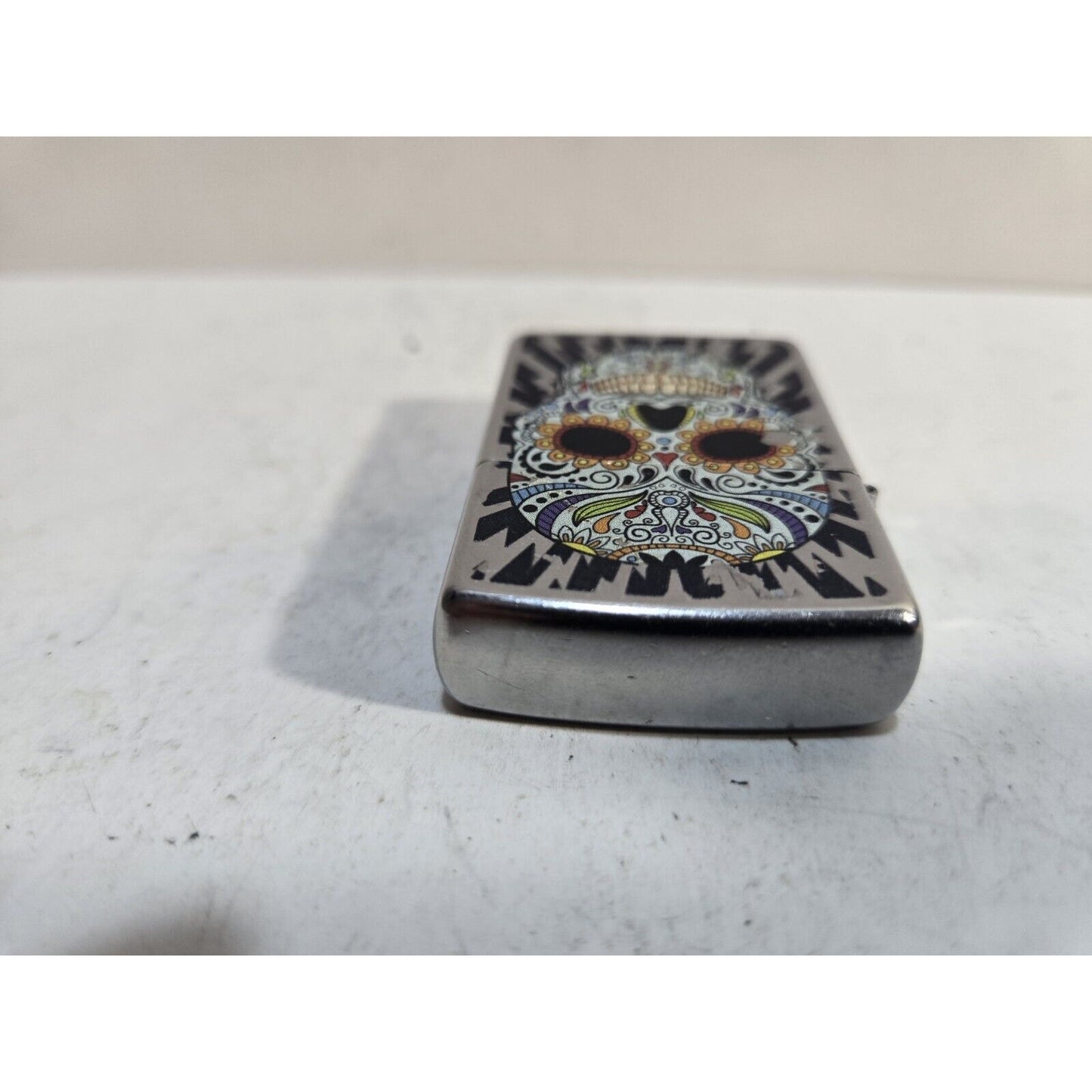 Zippo Genuine Windproof Lighter Sugar Skull Multi Color 7310/33