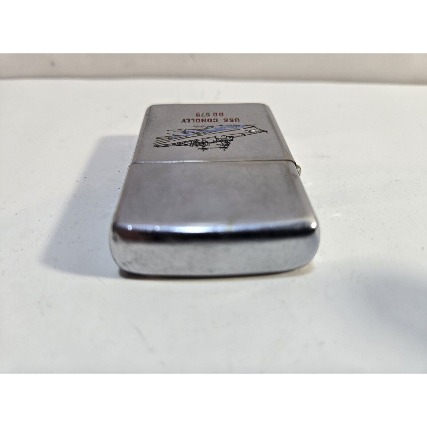 Vintage Working Zippo Lighter USS CONOLLY DD 979 6854/33