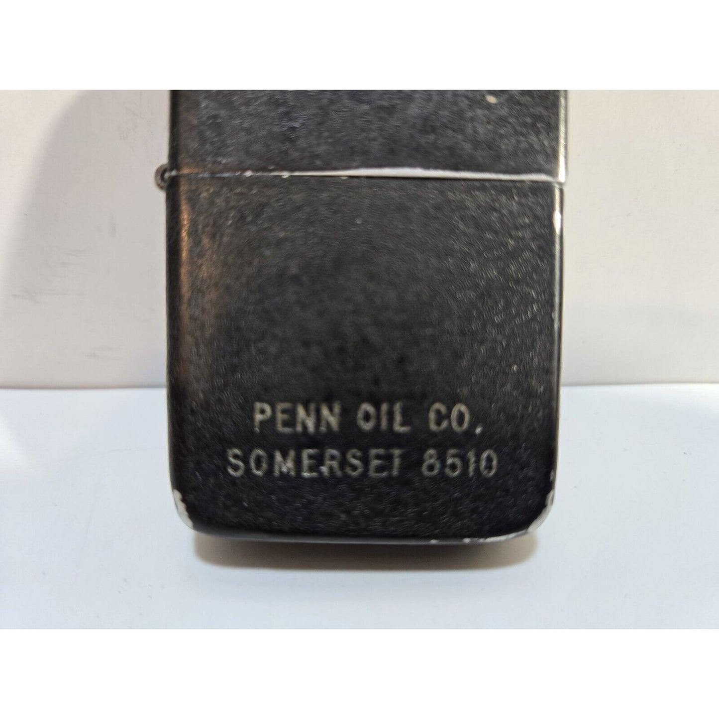 Working Matawan THE WINDY 3 Barrel Black LIGHTER Penn Oil Co. 6826/27