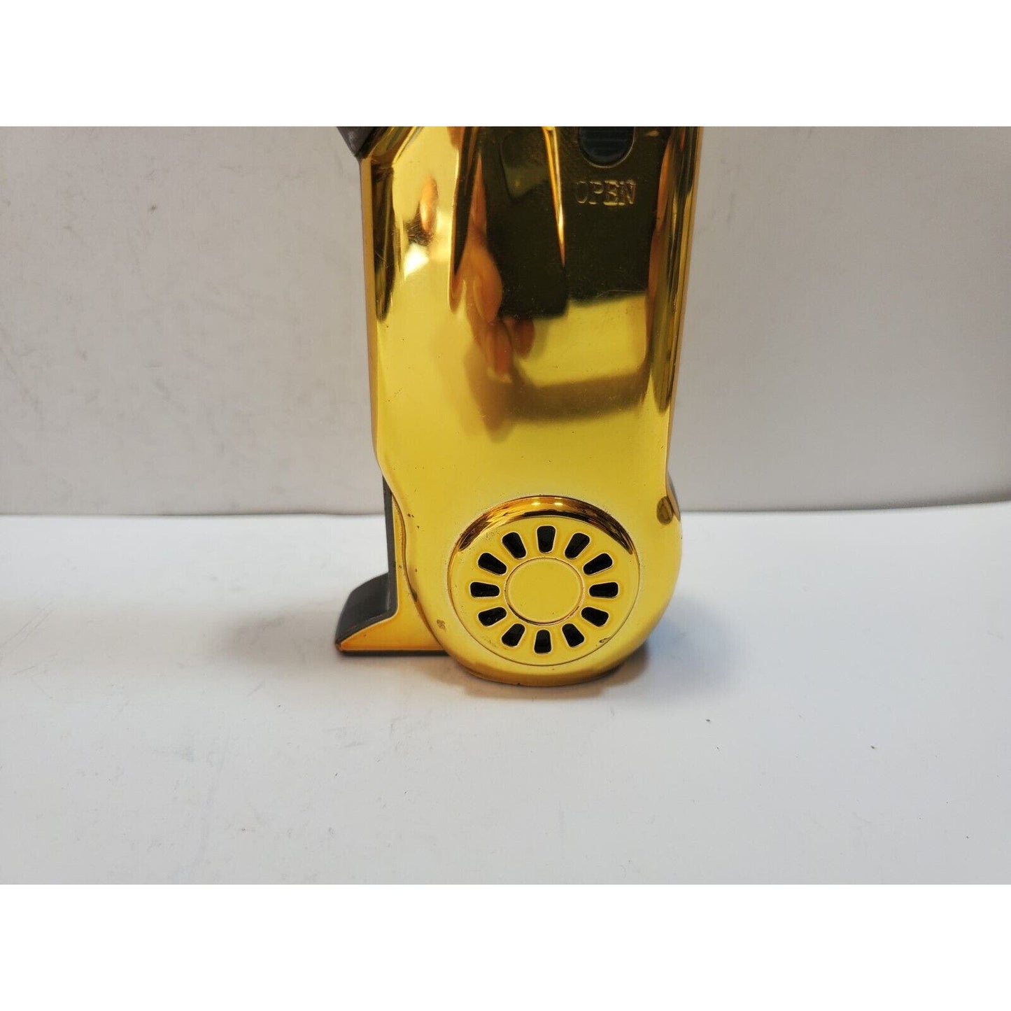 Working Vintage Ignitus Magnum Torch Lighter Gold Tone 6312/35
