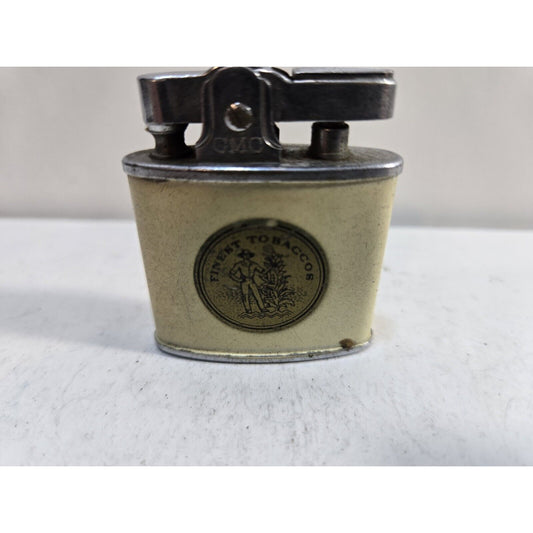 VTG 1950´s WORKING "FINEST TOBACCOS" 2 SIDED MODERNLITE AUTOMATIC LIGHTER JAPAN
