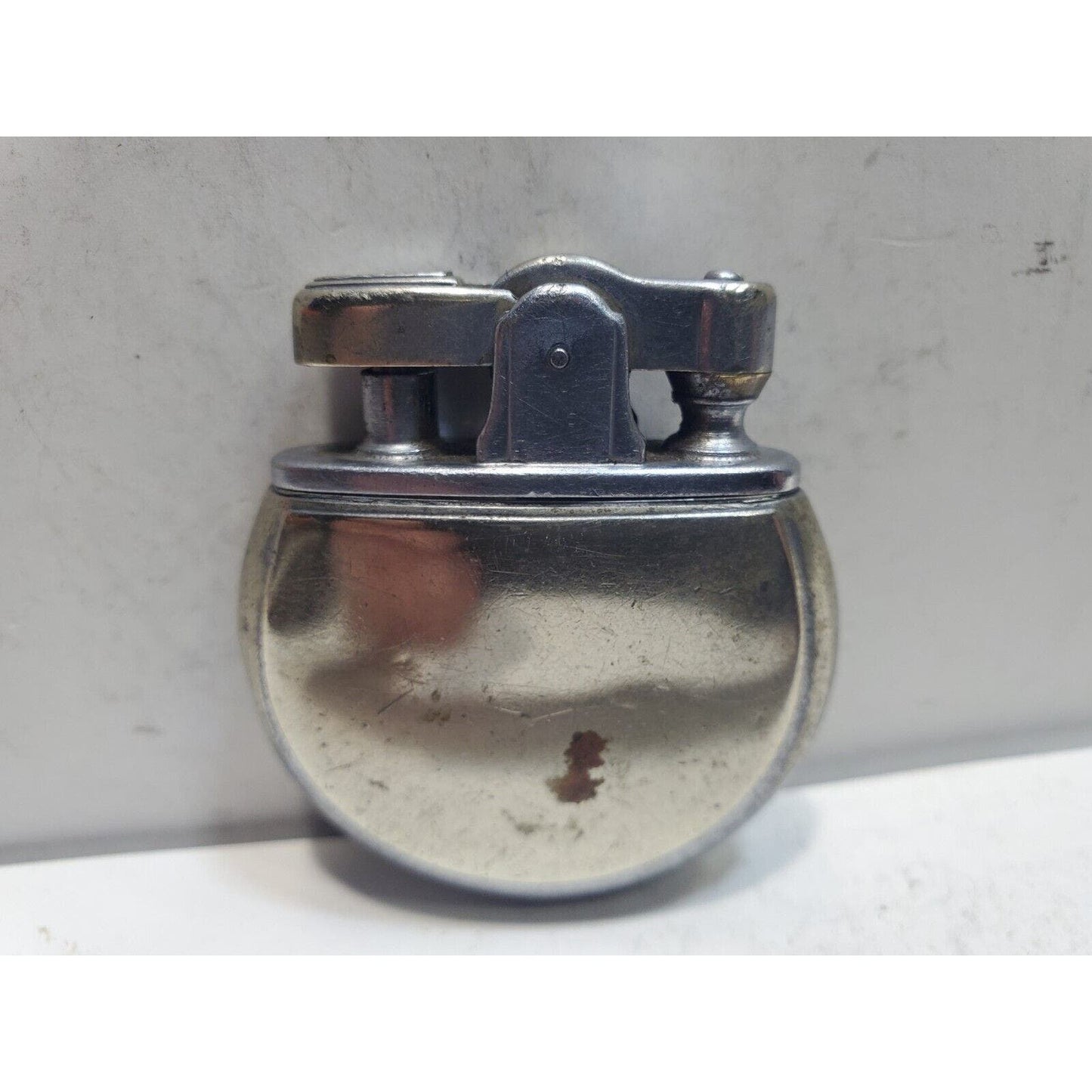 Vintage Working 1930's Ronson Rondette Silver Tone Lighter 6435/26