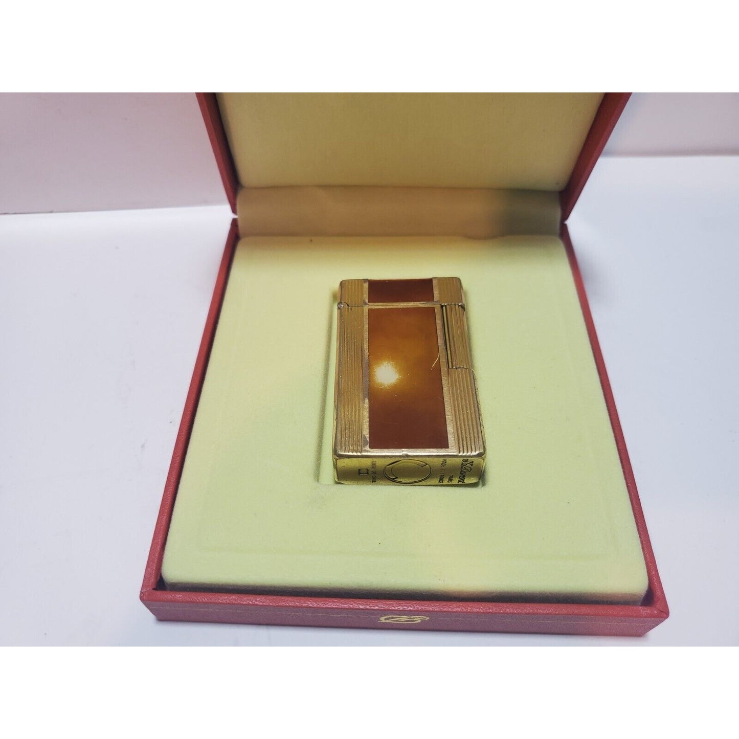 Vintage ST Dupont Lighter, Line 1 Large, Laque De Chine 6888/37