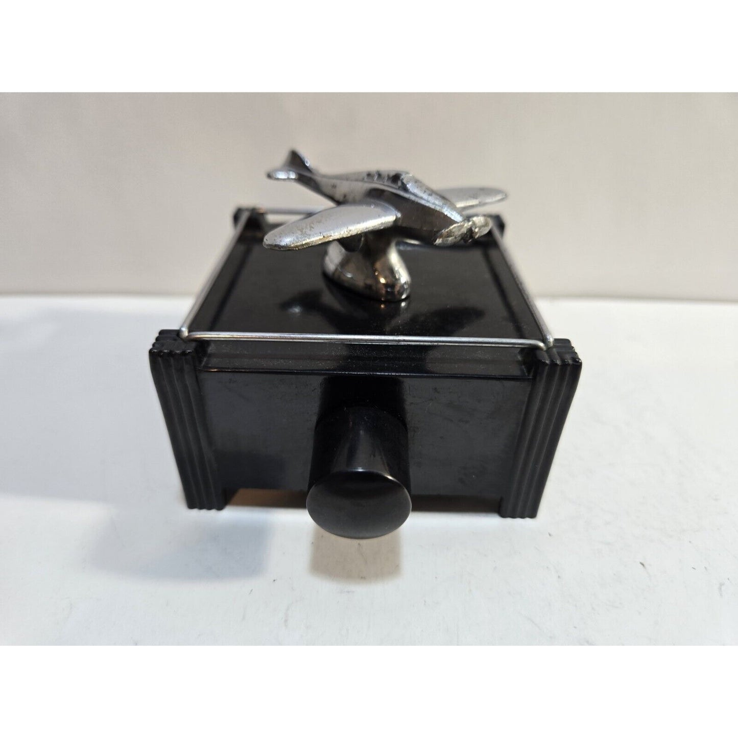 Vintage Dunhill Airplane Silent Flame Table Lighter 7000/40