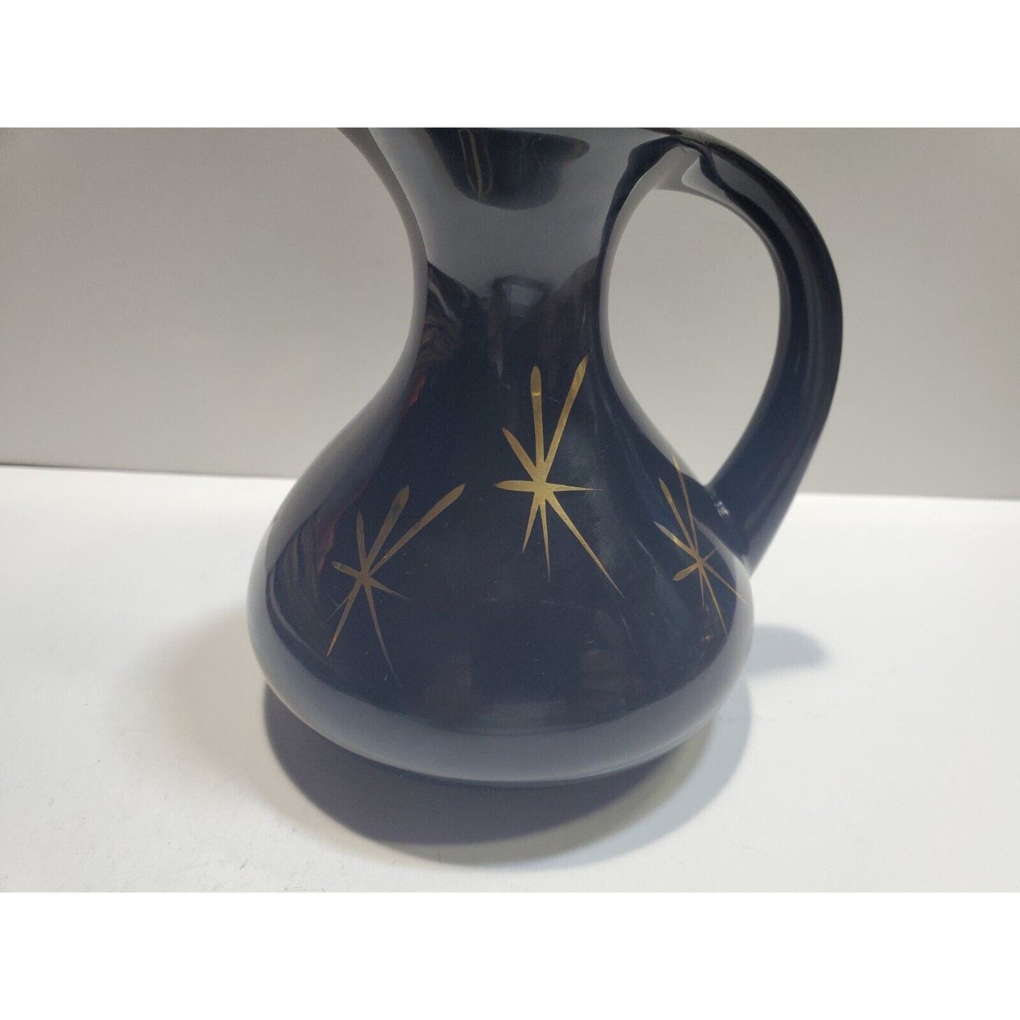 VINTAGE EVANS BONE CHINA 5" TABLE LIGHTER ART DECO GOLD TRIMMED 6678/13