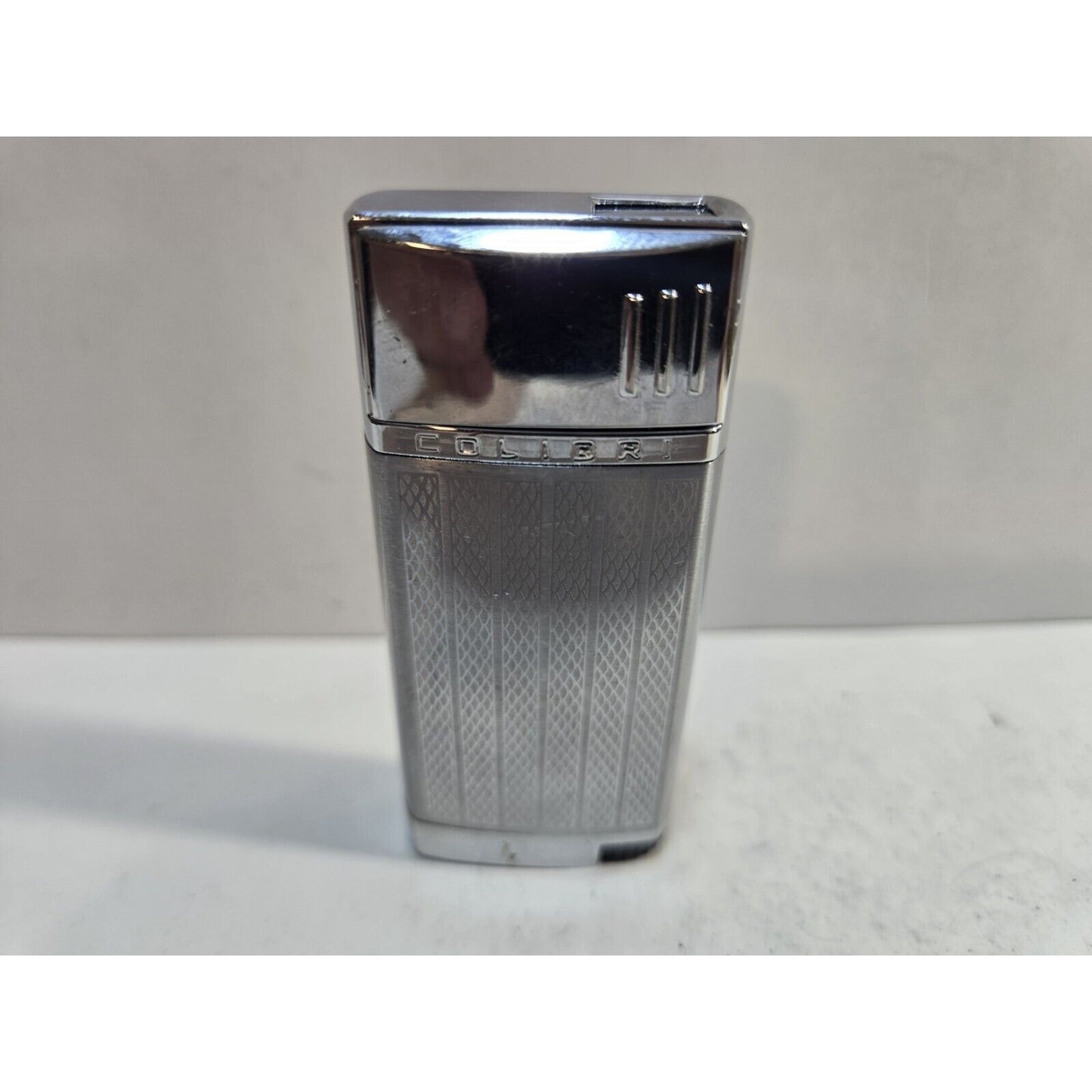 Working COLIBRI TORCH Silver Battery LIGHTER 6962/36