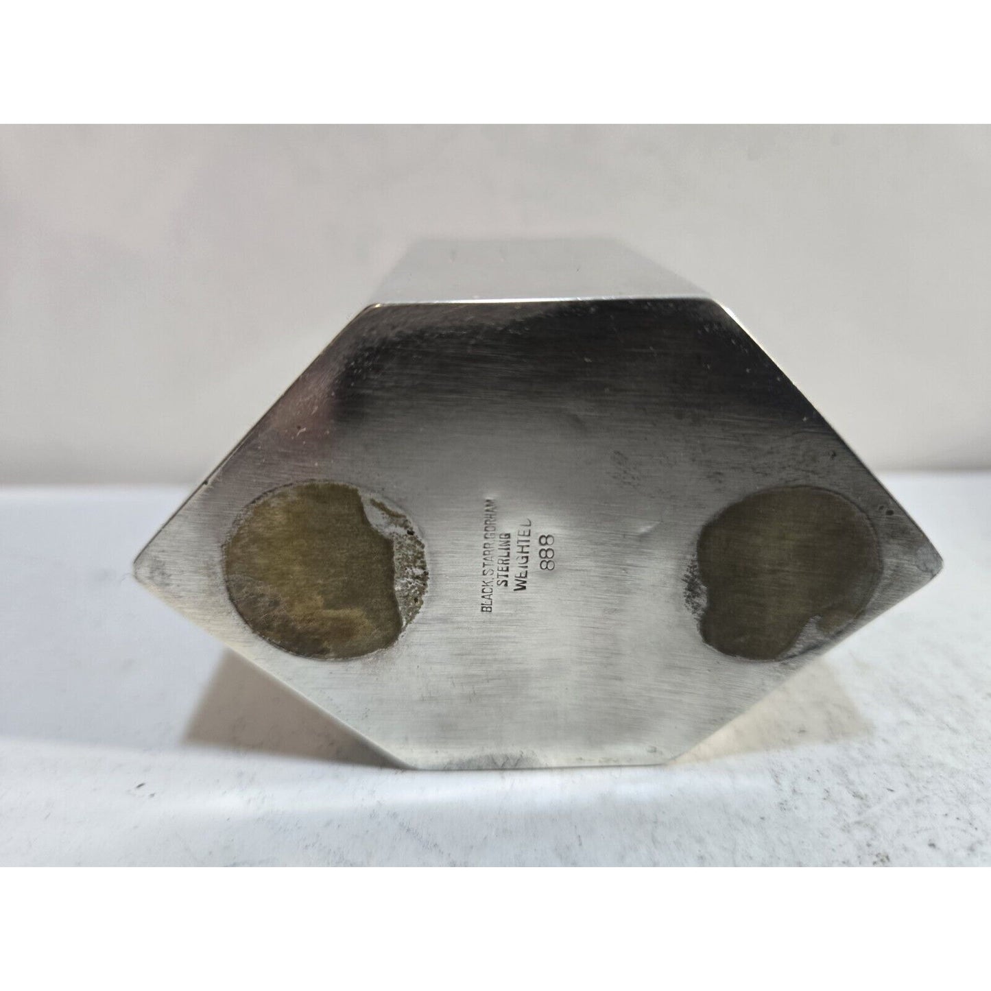 Working VINTAGE BLACK, STARR, GORHAM STERLING SILVER TABLE EVANS LIGHTER 7494/13