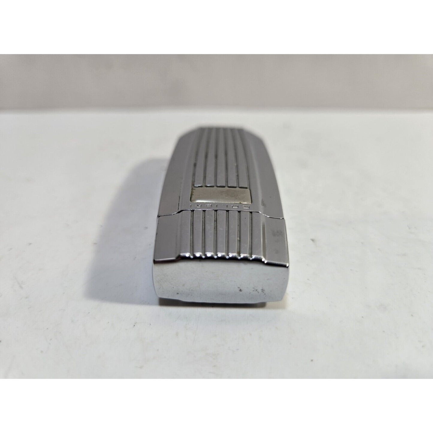 Working Vintage Colibri Extravagance Silver Cigar Lighter Engravable 6944/36