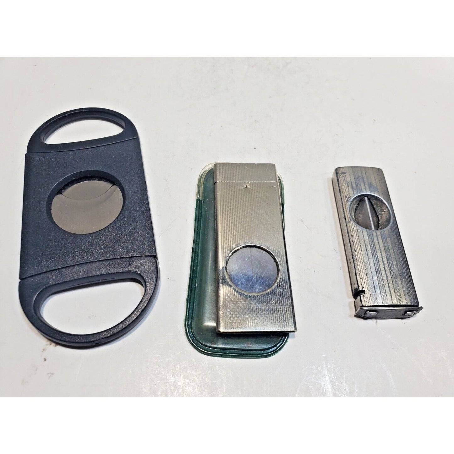 Lot Of 3 Vintage German Cigar Cutters Tool V - Cut 6345/6