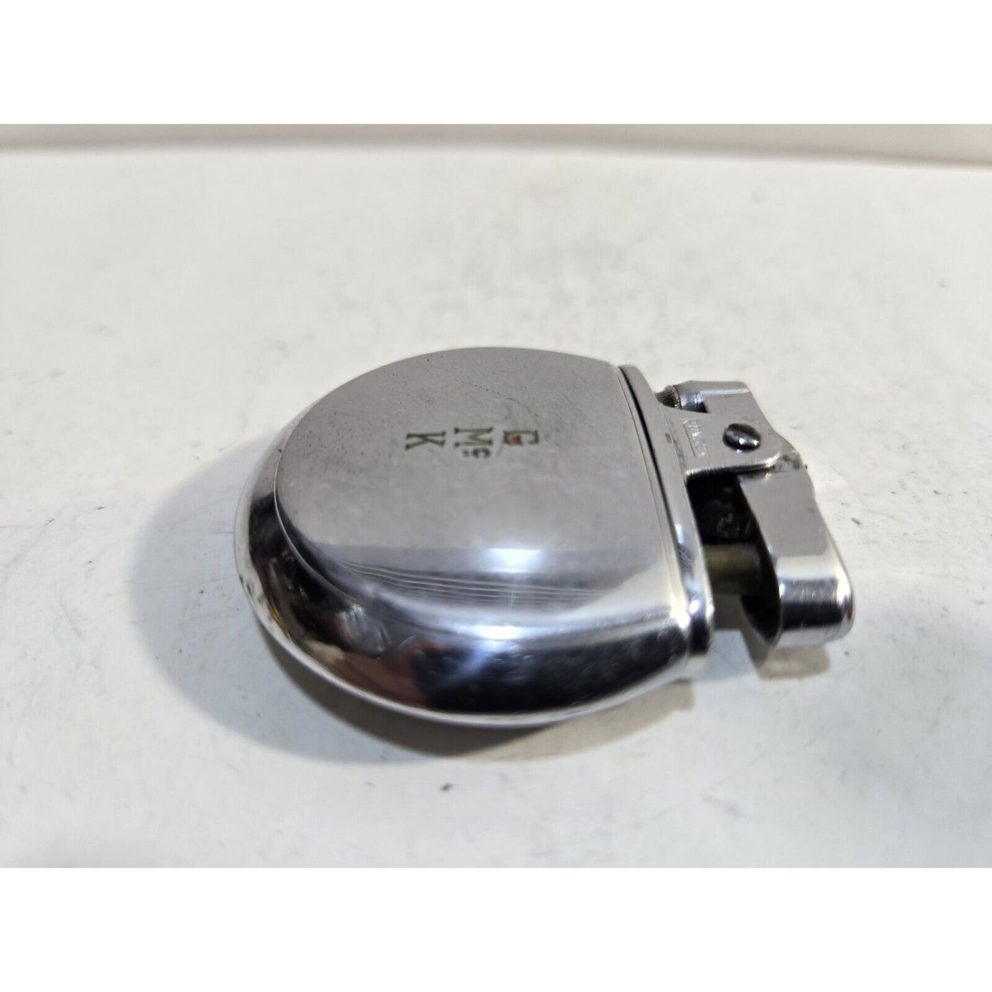 Vintage Working 1930's Ronson Rondette Silver Tone Lighter 7235/26