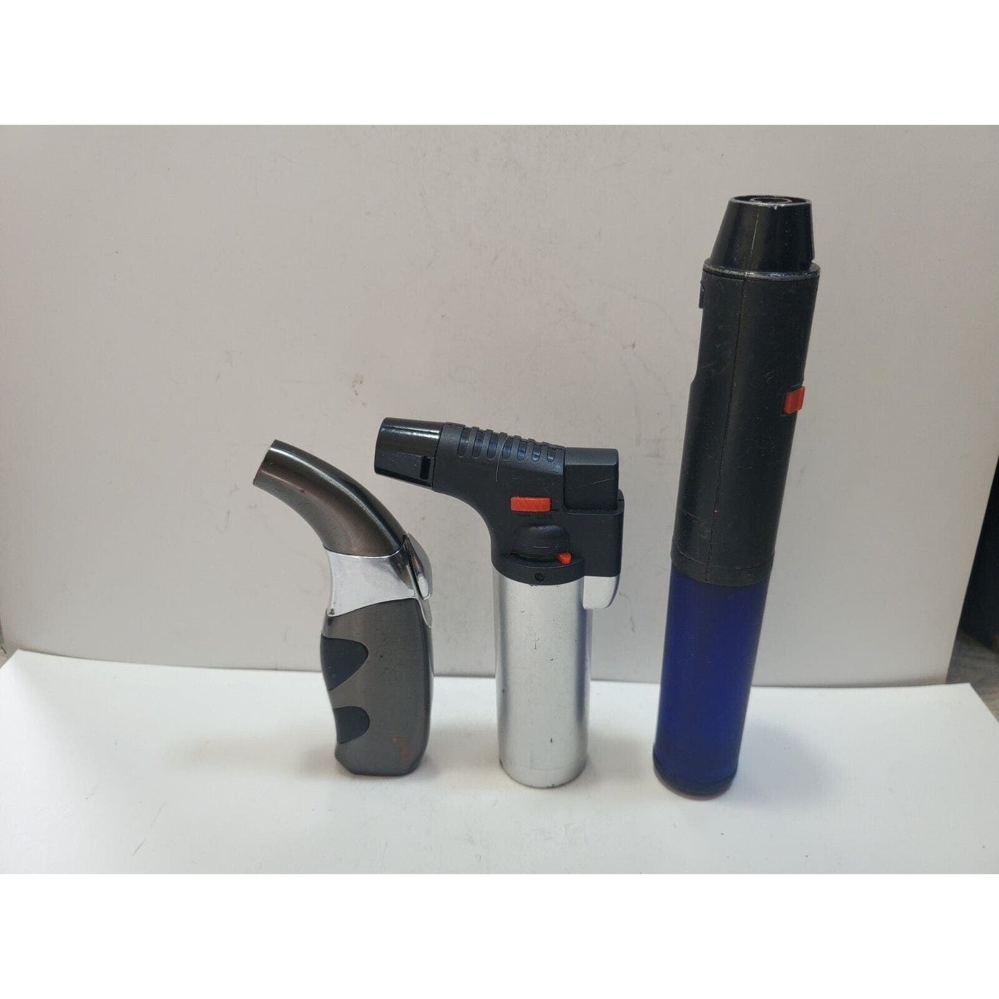 Lot Of 3 Vintage Working Torch Lighters, LOT OF 3 6304/35