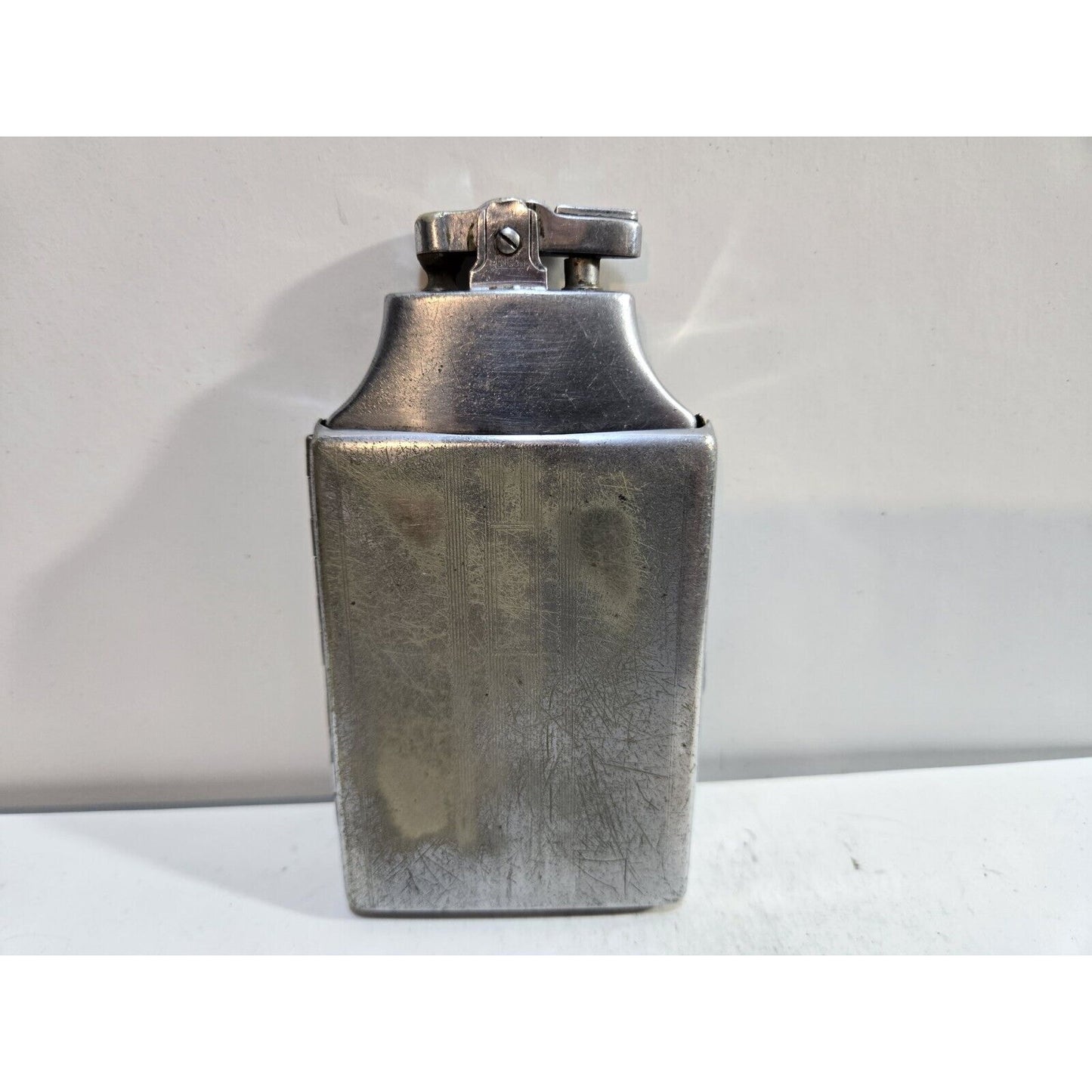 Working Ronson Mastercase Silver Tone Cigarette Case Lighter 7172/14