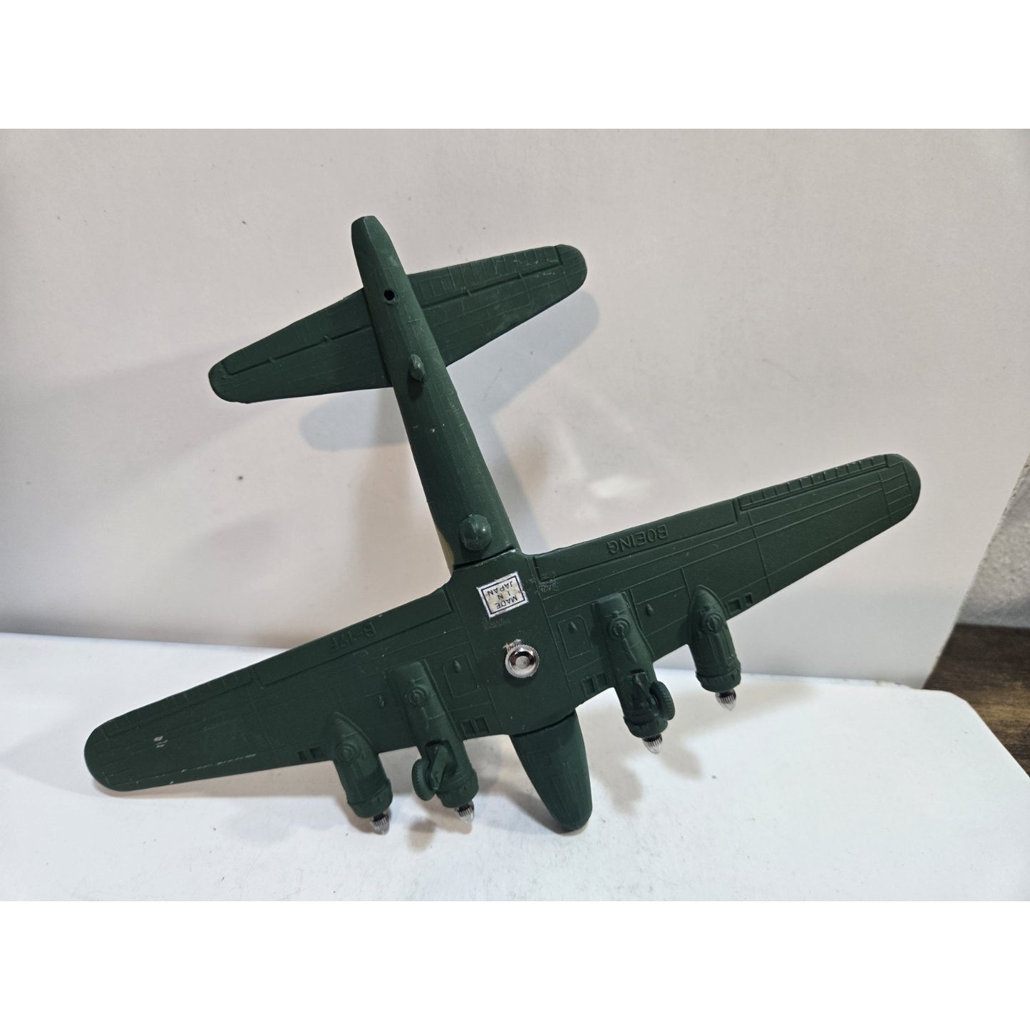 Working RARE Boeing B-17F Airplane Table Lighter Camouflage 7903/40