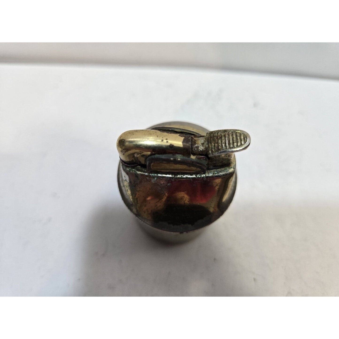 Vintage Working EVANS Brass Table Lighter INSERT Fits 1 1/2" Round Base 7117/22