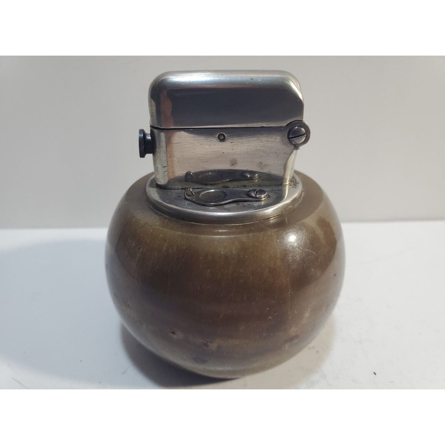 Working Vintage Thorens Marble Base Table Lighter Double Claw 6773/40