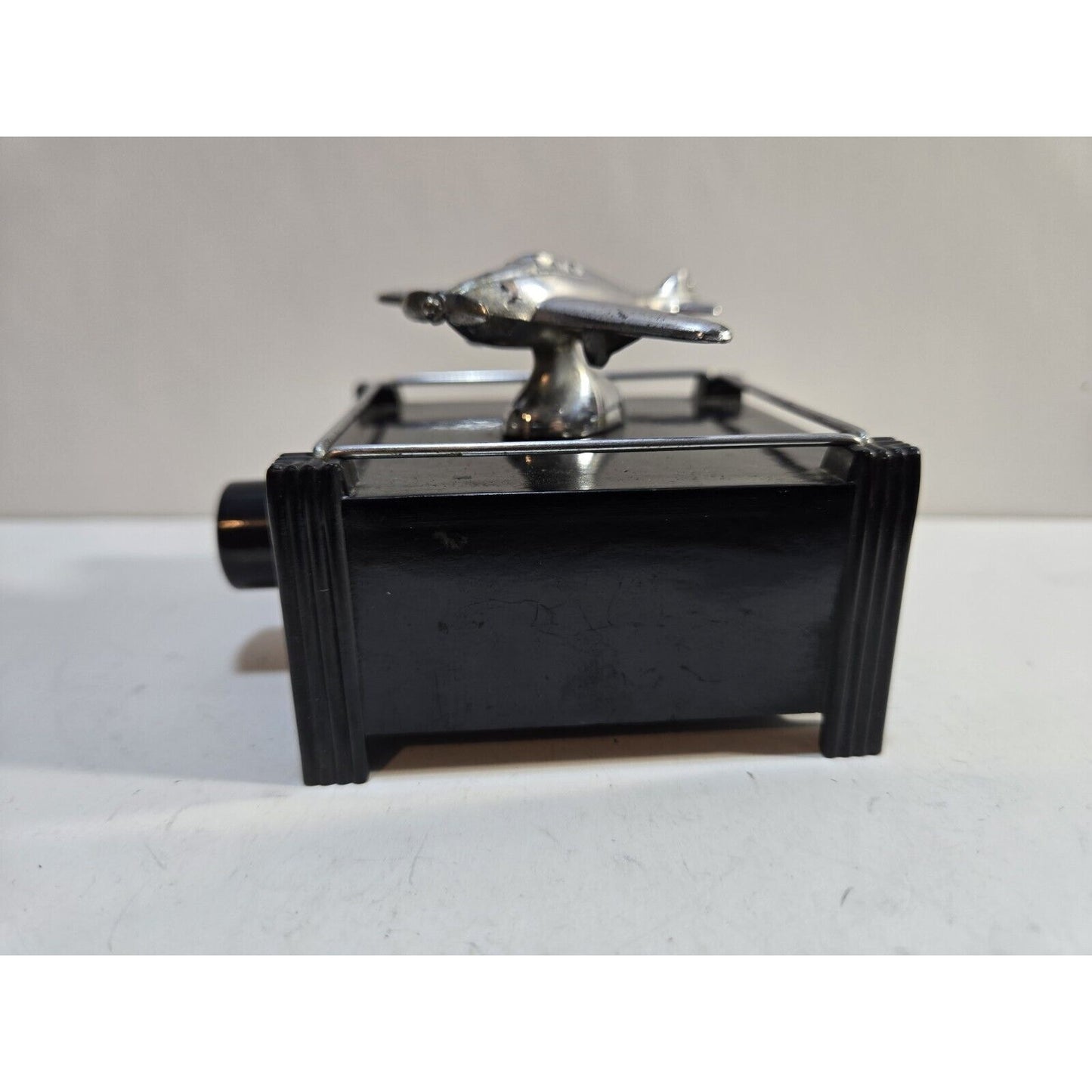 Vintage Dunhill Airplane Silent Flame Table Lighter 7000/40