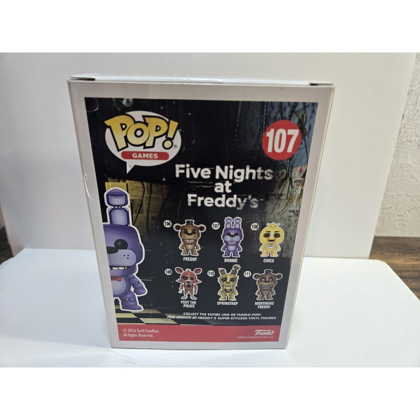 Funko Pop! Vinyl: Five Nights at Freddy's - Bonnie the Rabbit #107