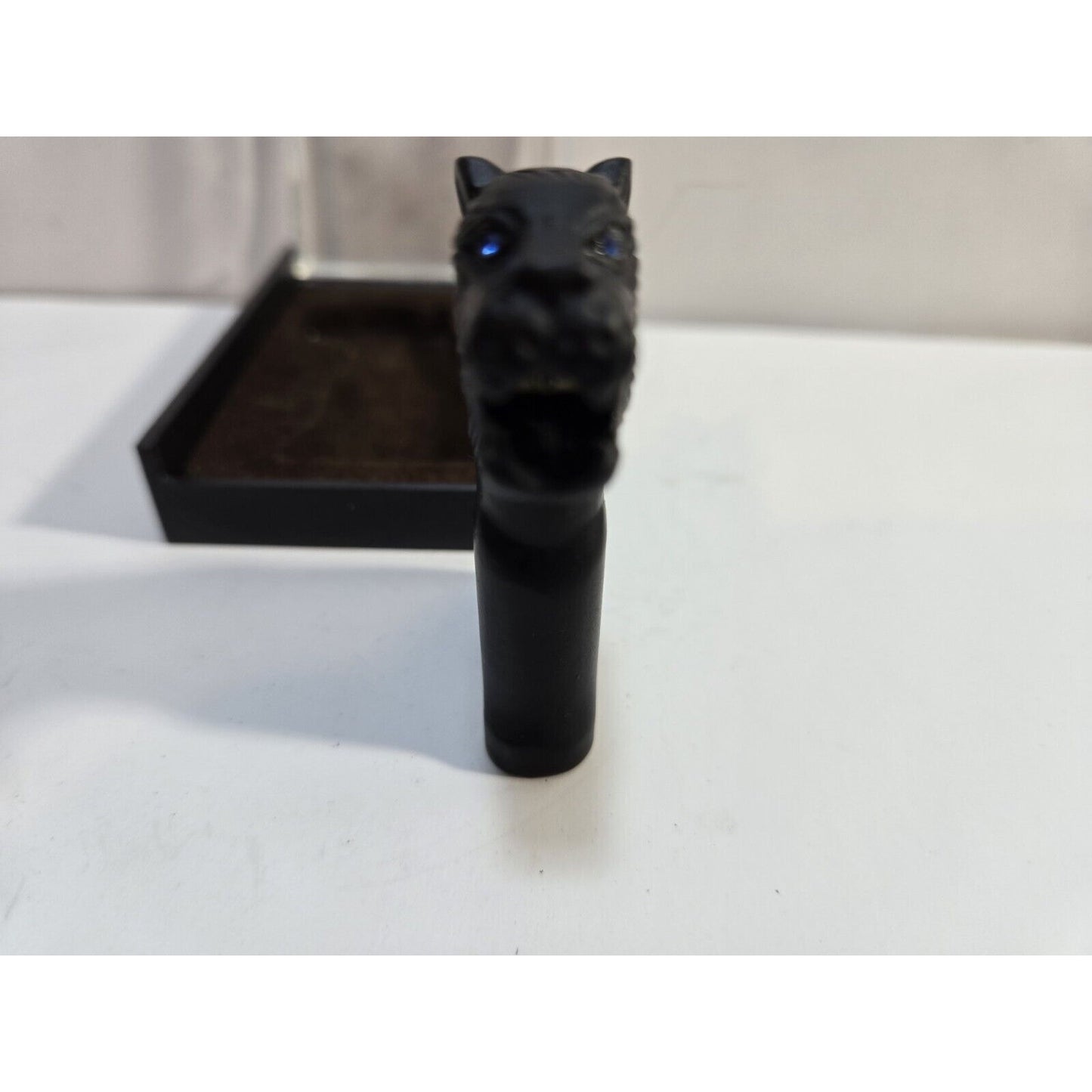 Vintage MASAI Jaguar Panther Cougar Black Tone LIGHTER, Original Box 6844/24