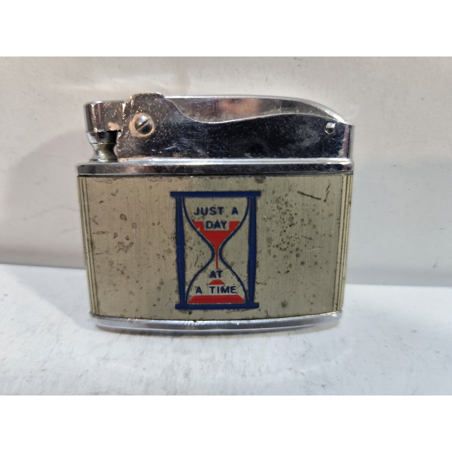 Working Vintage 1950's Barlow B53 Automatic Lighter, Just A Day At The Time