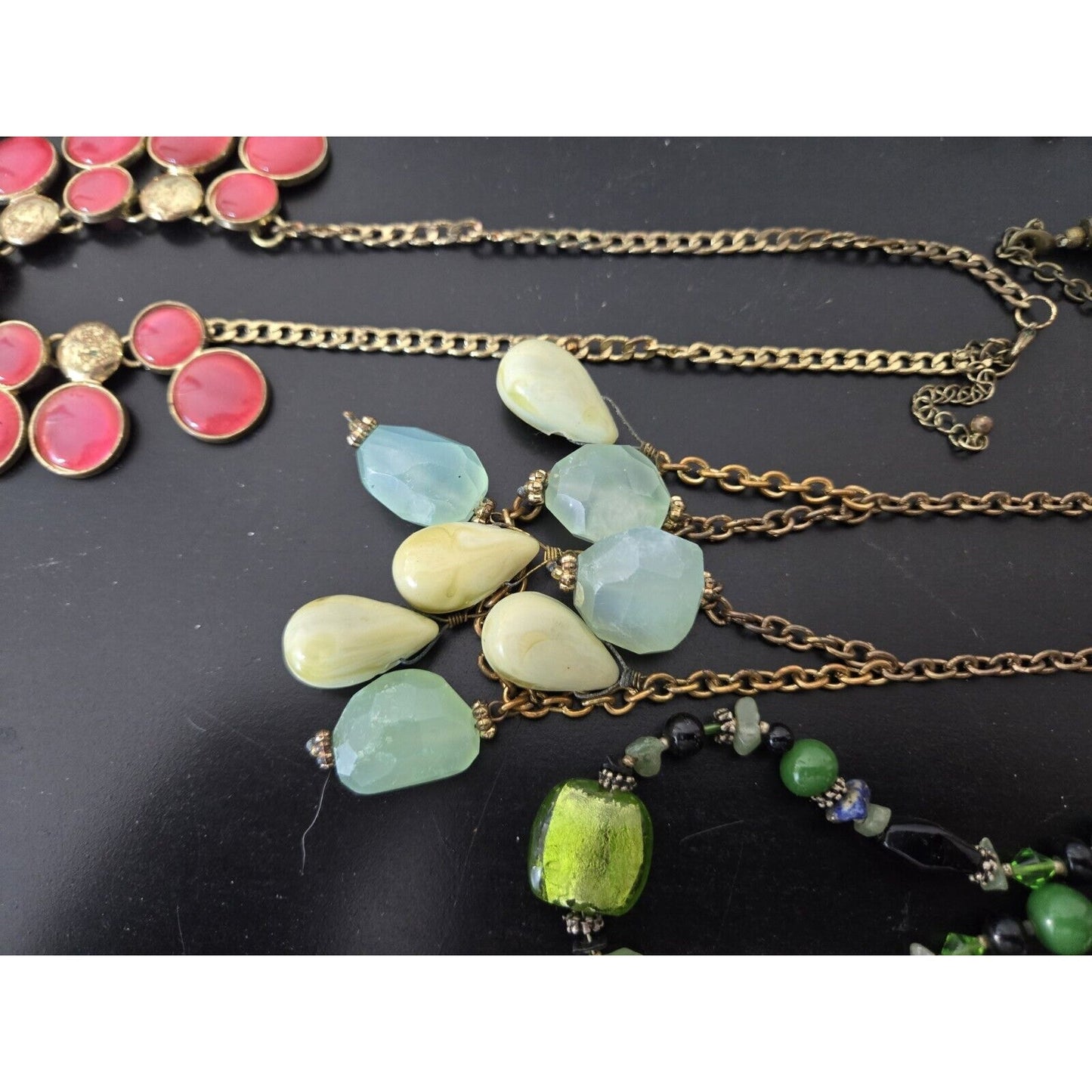 Vintage Mixed Lot CUSTOM JEWELRY NECKLACE, Etc