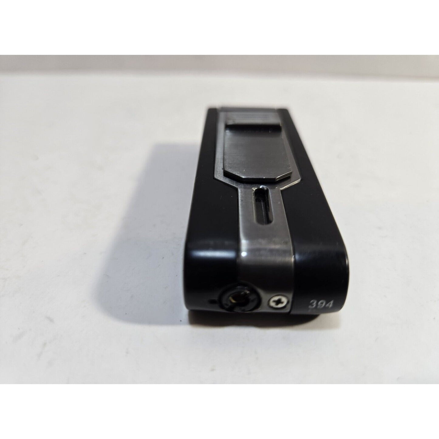 WORKING COLIBRI Dual Flame TORCH Silver, Gray Tone LIGHTER 6940/36