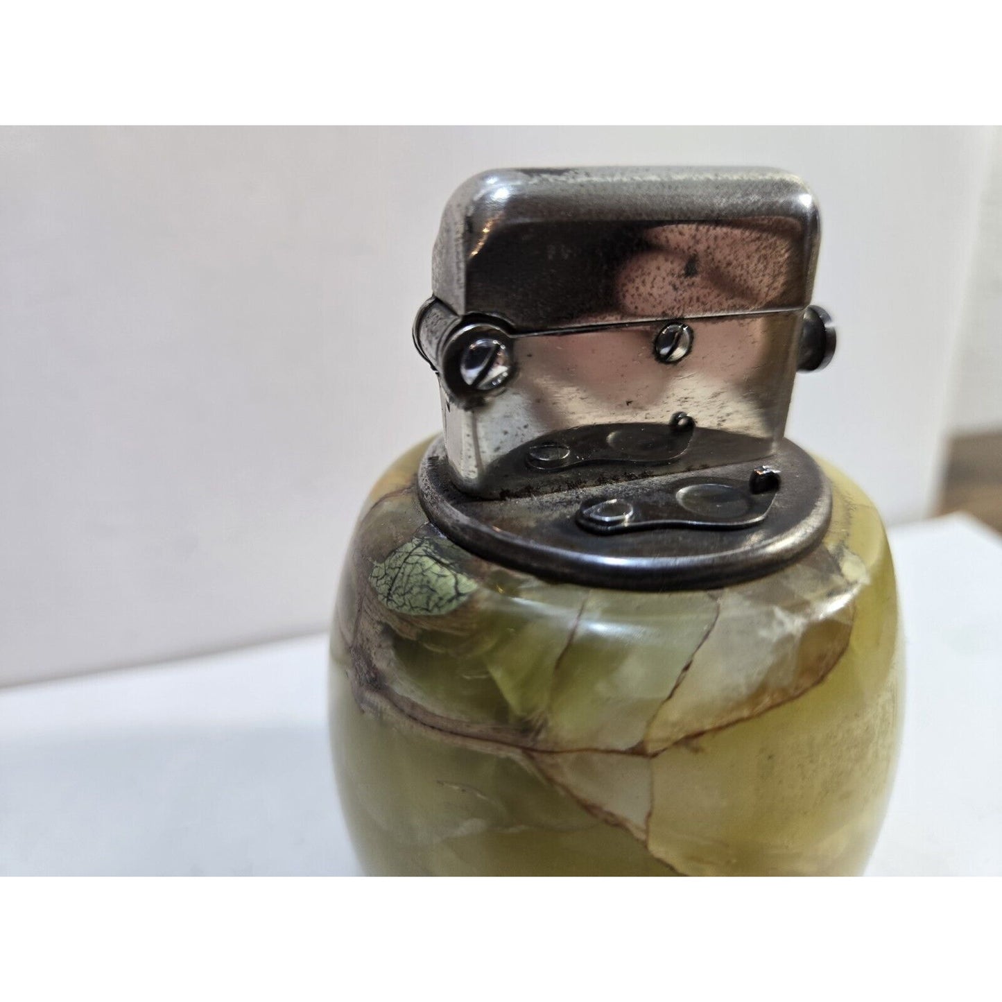 Working Vintage Thorens Marble Base Table Lighter Double Claw 6916/40