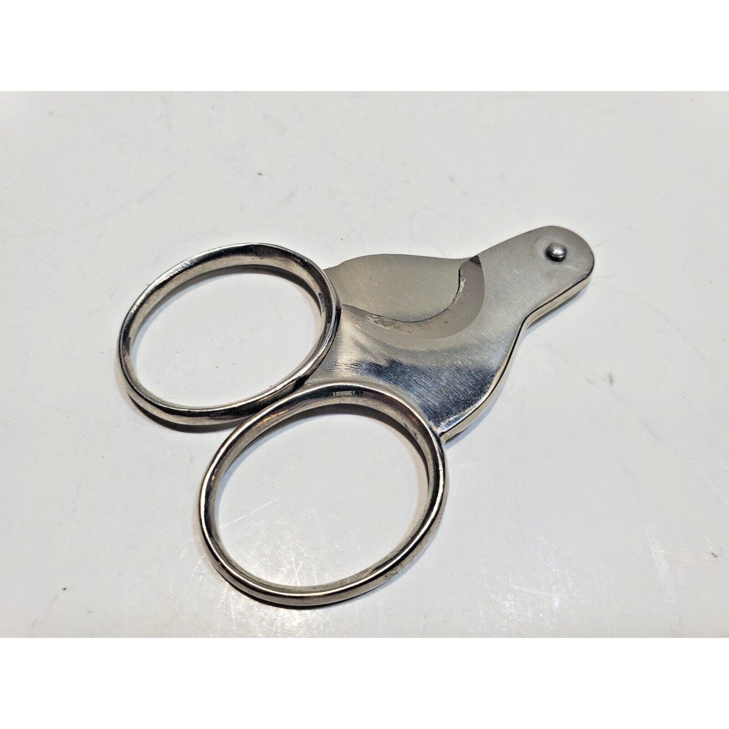 Hoffritz Stainless Steel Italy Cigar Scissors Cutter Rare 6347/6