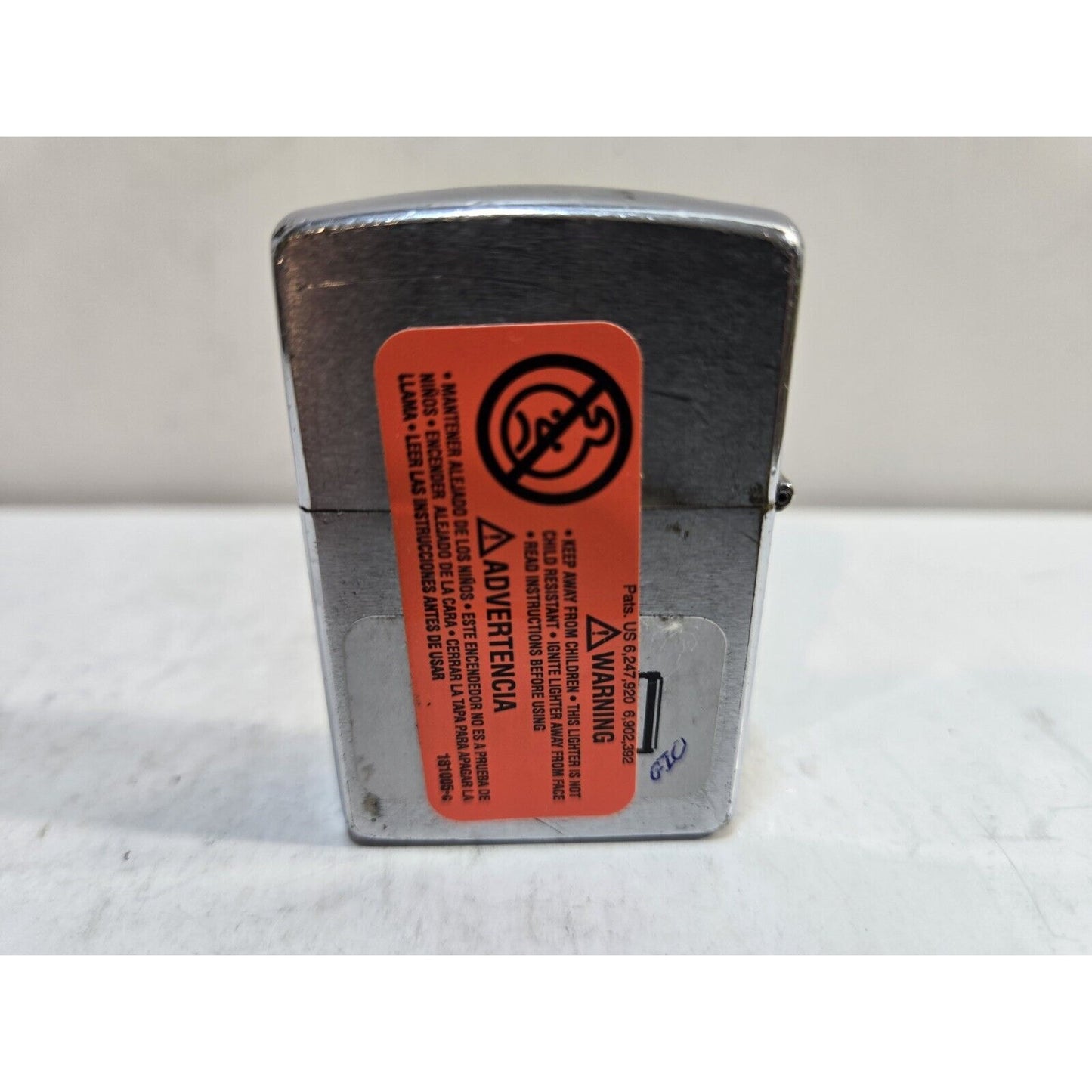 Working VINTAGE 1991 Zippo Chrome 5 Barrel Lighter 7647/33