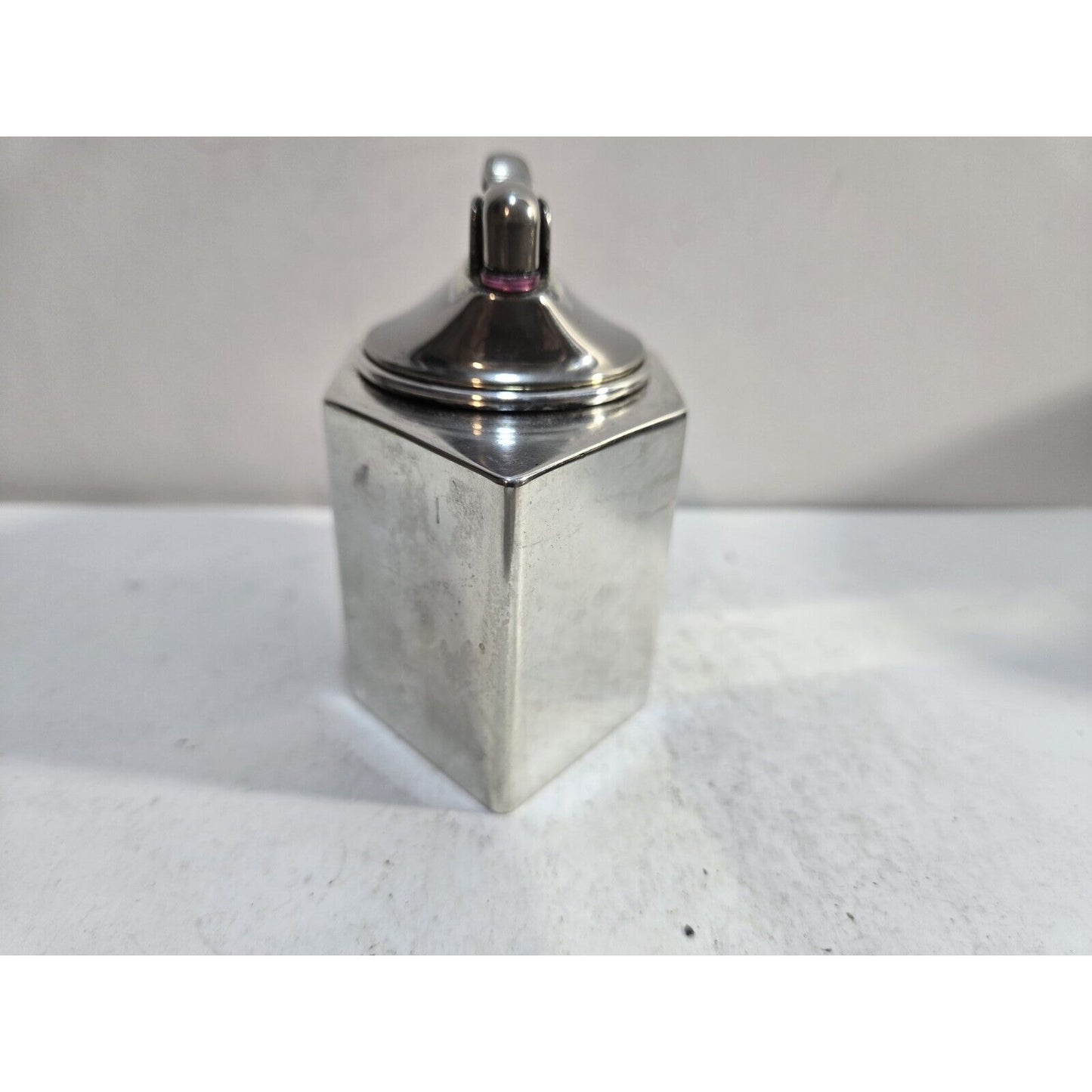 Working VINTAGE BLACK, STARR, GORHAM STERLING SILVER TABLE EVANS LIGHTER 7494/13