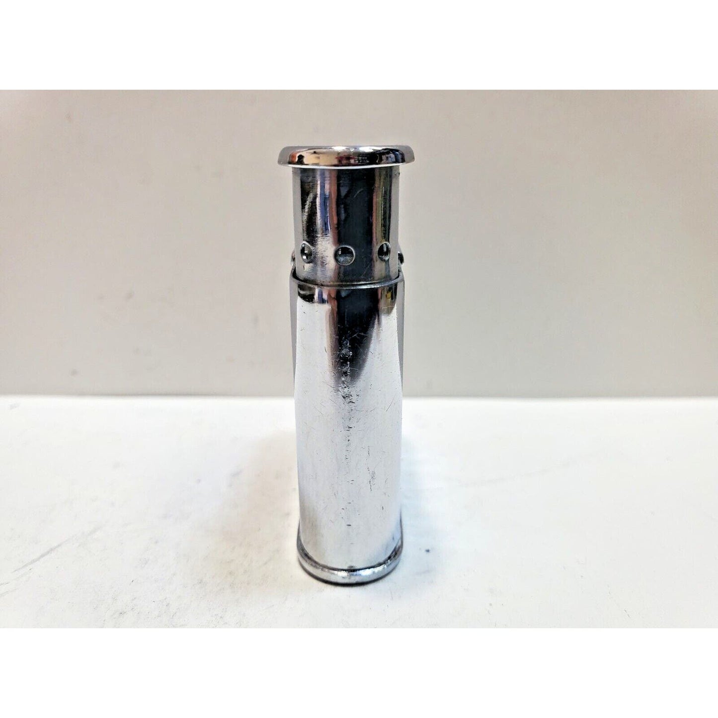 NOS Vintage Working Ronson Whirlwind Silver Tone Lighter Unlit 6758/26