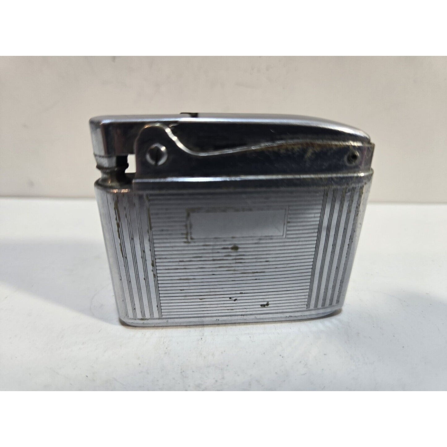 Vintage Working Ronson ADONIS Silver Tone Lighter 6875/26