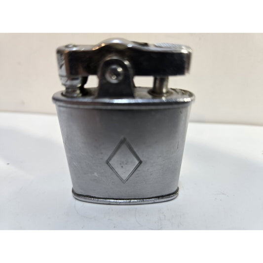 VINTAGE WORKING RONSON PRINCESS De- Light Silver Tone LIGHTERS 6836/26