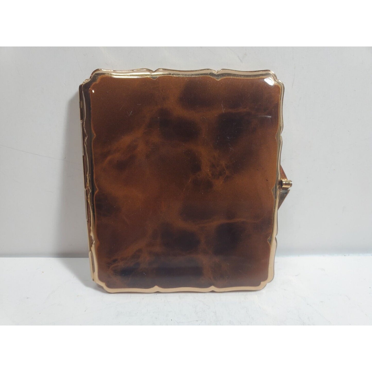 VINTAGE Working Stratton Enamel & Gold Cigarette Case England 5911/20