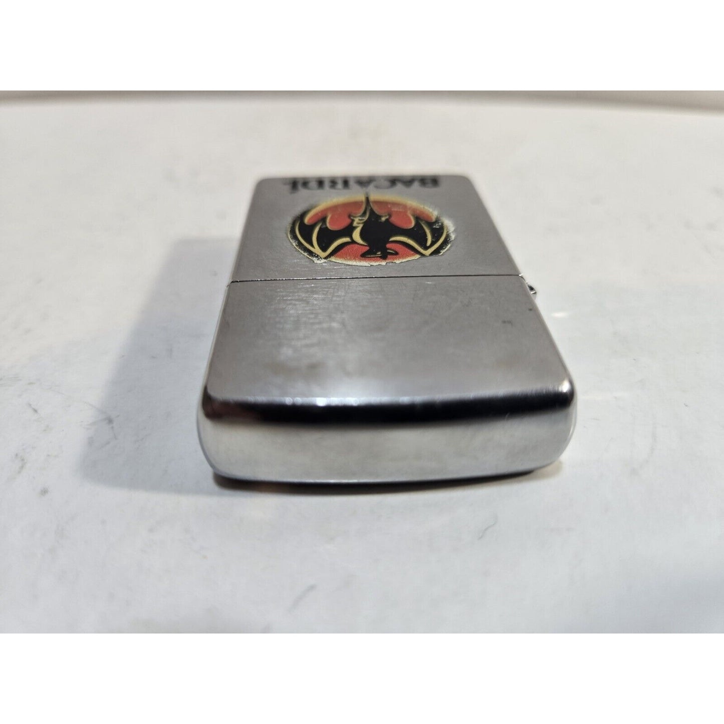 Working Vintage Bacardi Rum “Bat” Zippo Lighter 7663/33