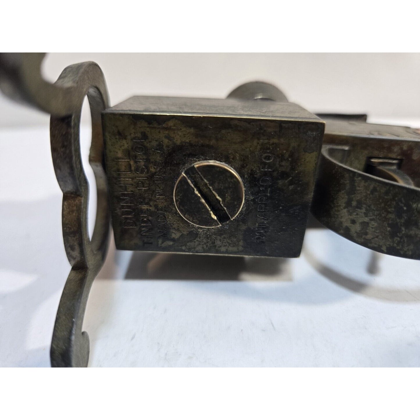 Vintage Table Lighter Dunhill Tinder Pistol 7593/40