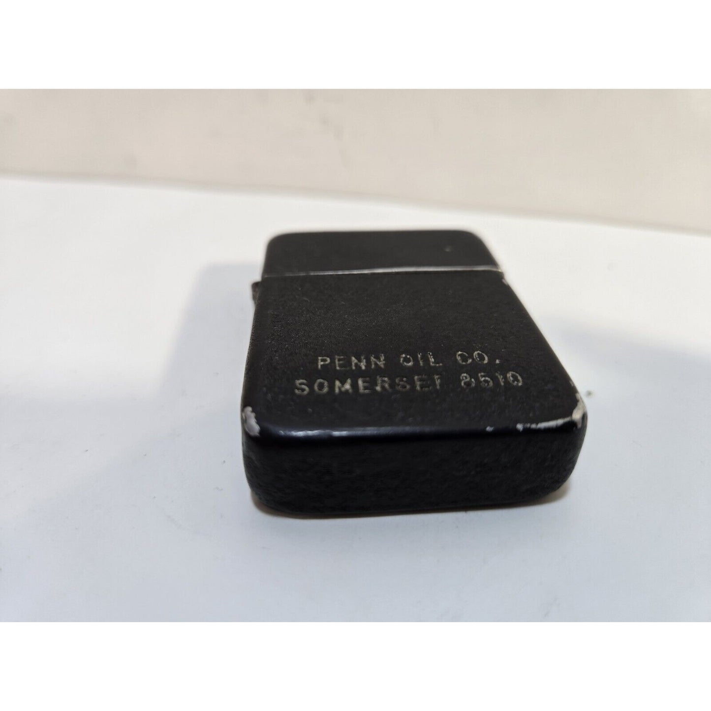 Working Matawan THE WINDY 3 Barrel Black LIGHTER Penn Oil Co. 6826/27