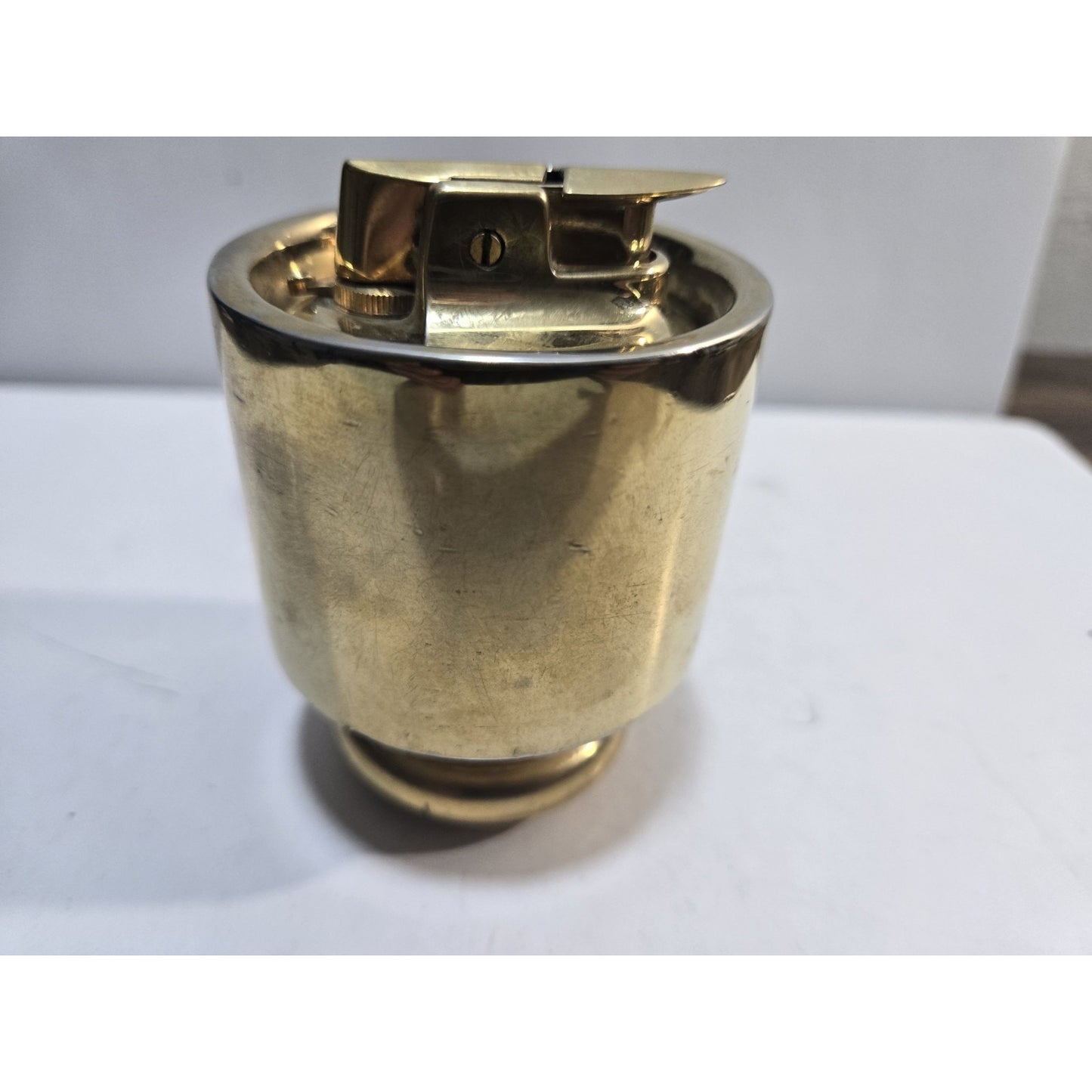 Working Vintage 1960's Ronson Varaflame 1 PD Butane Table Lighter 7939/13