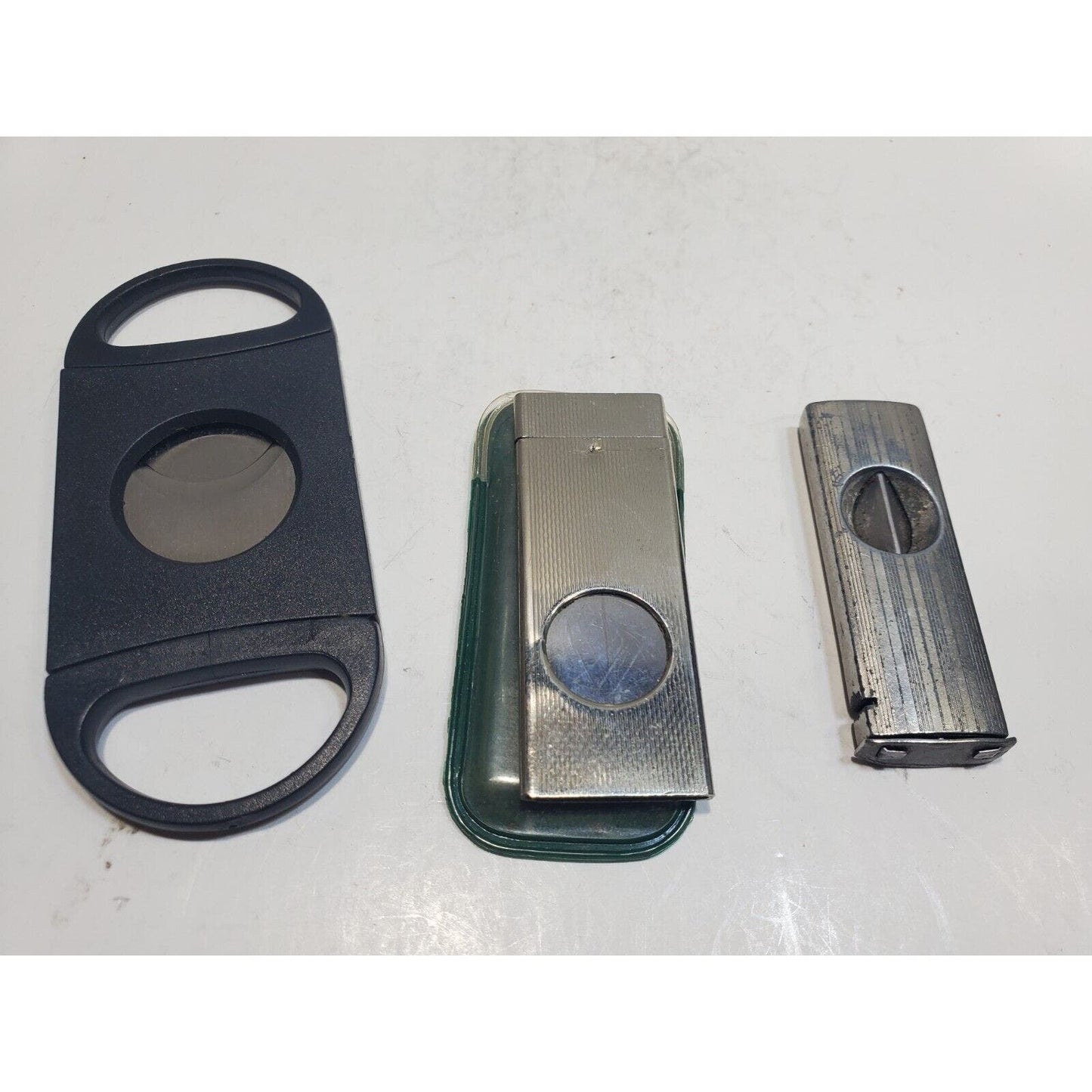 Lot Of 3 Vintage German Cigar Cutters Tool V - Cut 6345/6