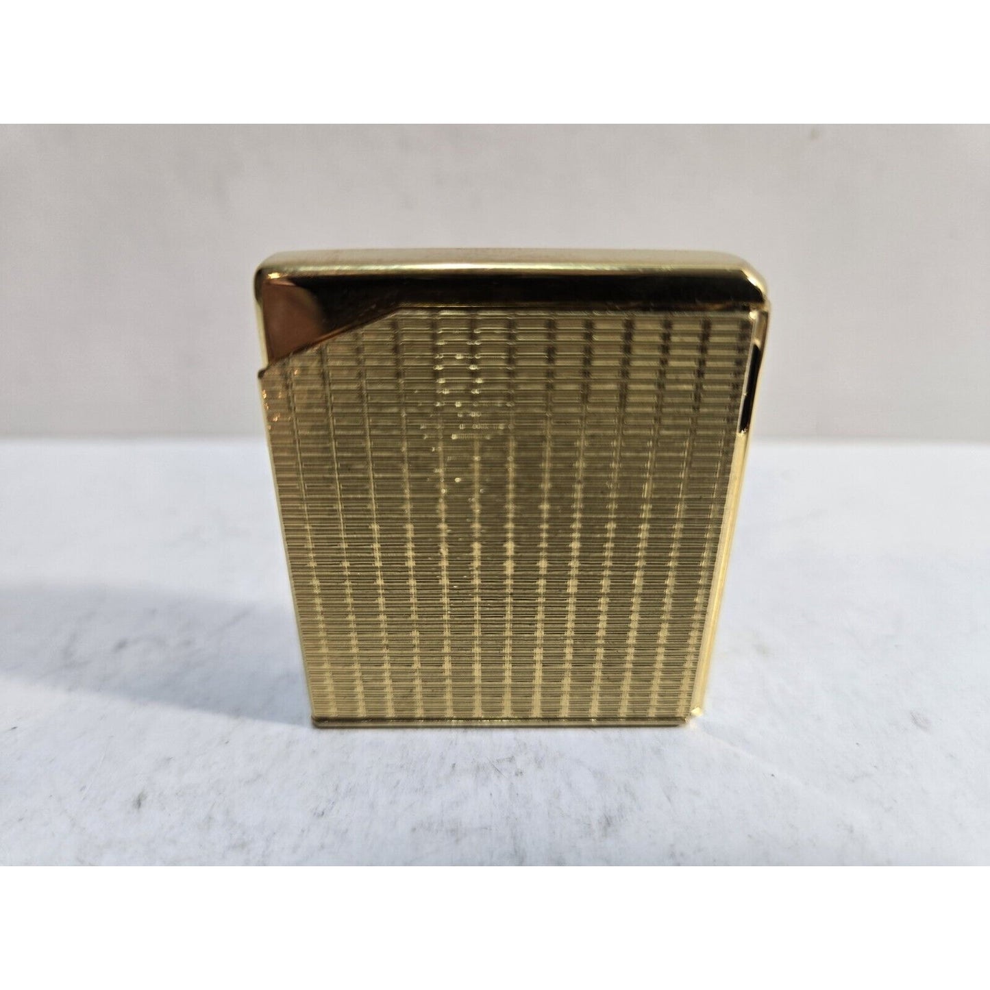 Working MARUMAN HALLEY, DL-6 Lighter, 22k Gold Plate, Vintage 7671/34
