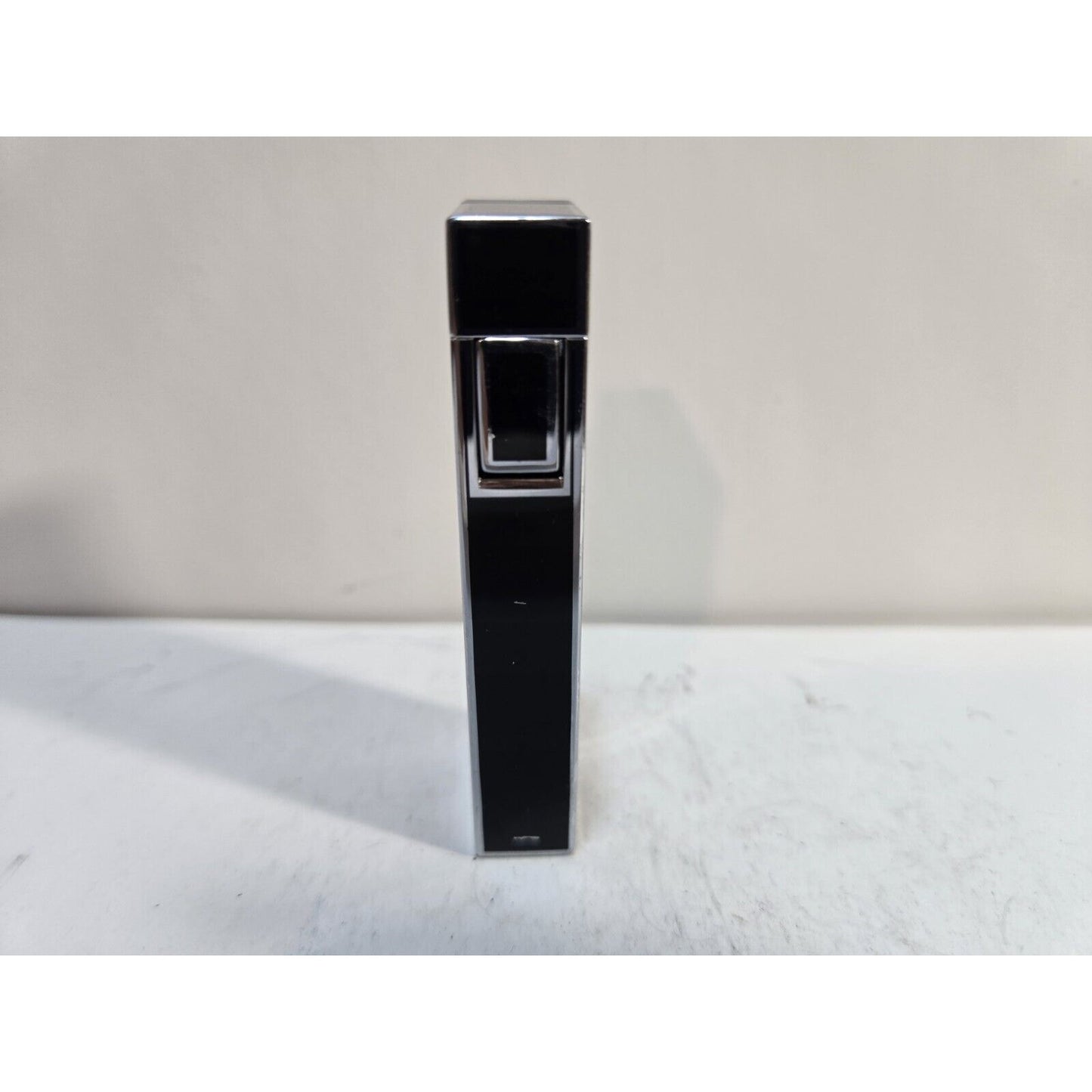 WORKING COLIBRI TORCH Silver & Black Enamel LIGHTER 697436