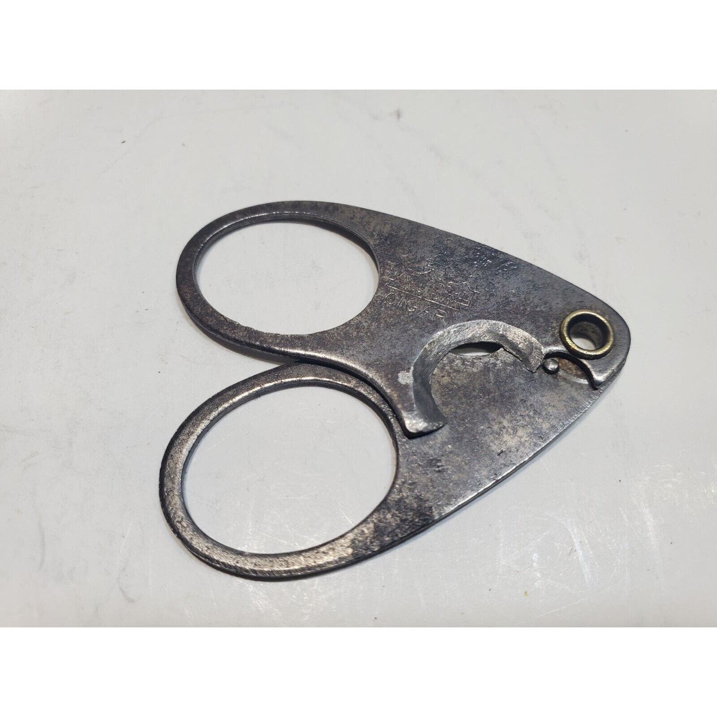 NATIONAL 5 cent CIGAR Black & White POCKET CIGAR CUTTER 6340/6