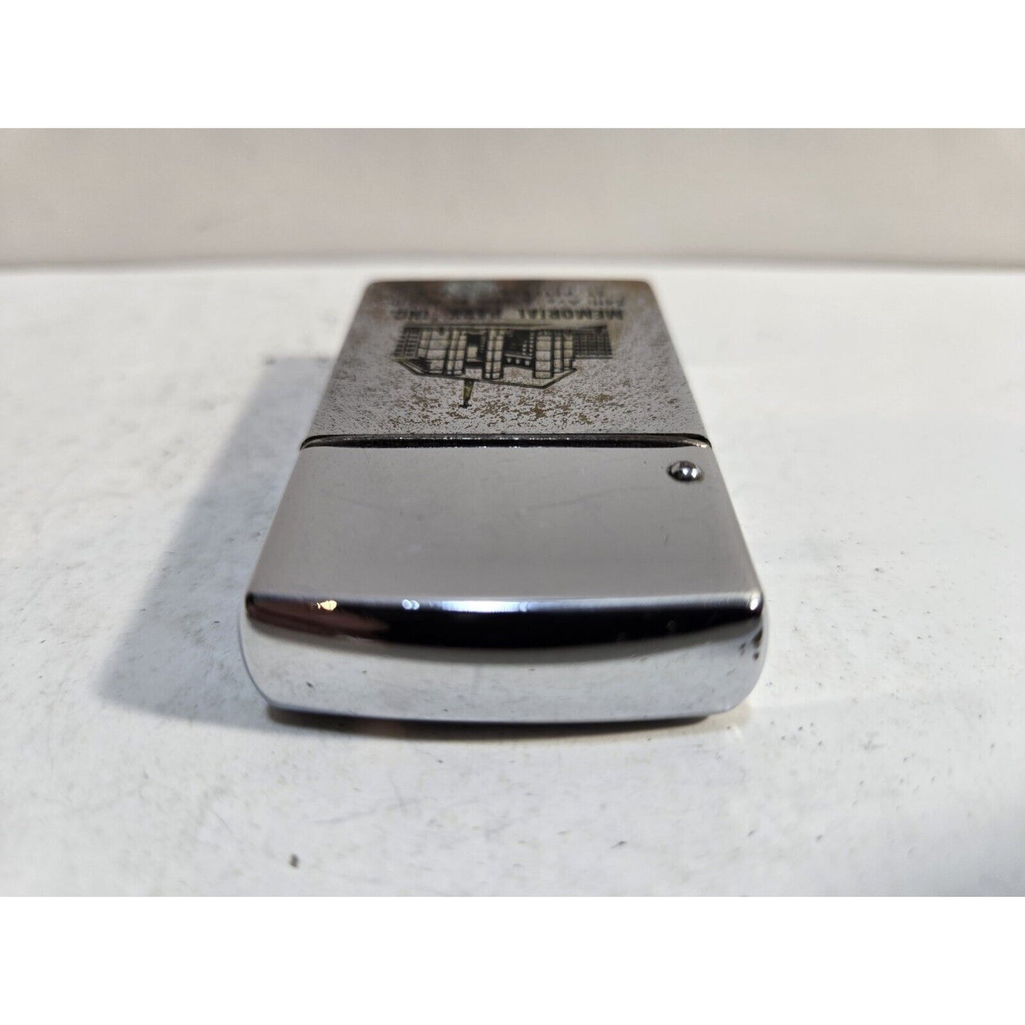 Vintage Working Brown & Bigelow Wind Master Memorial Park Lighter 7070/30