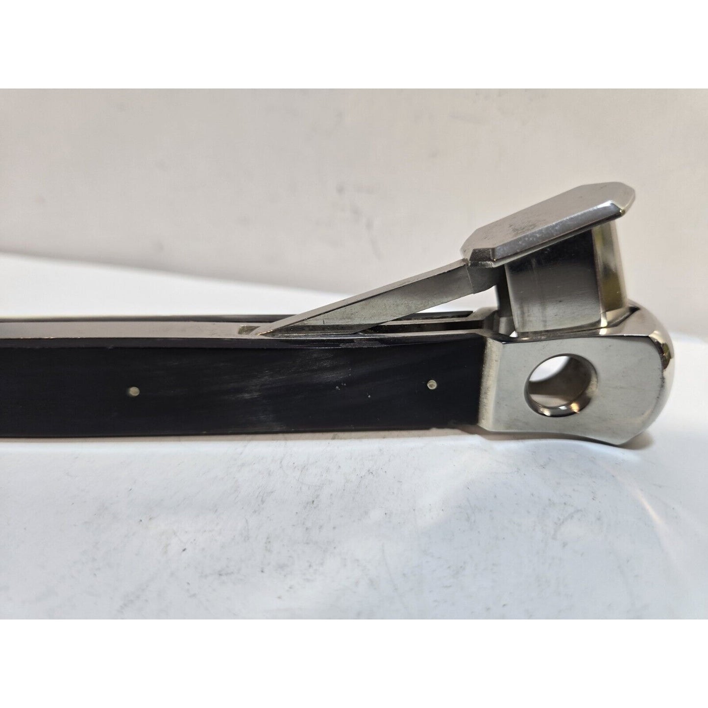 Vintage Working German Donatus Solingen Silver Tone Cigar Cutter 6863/6