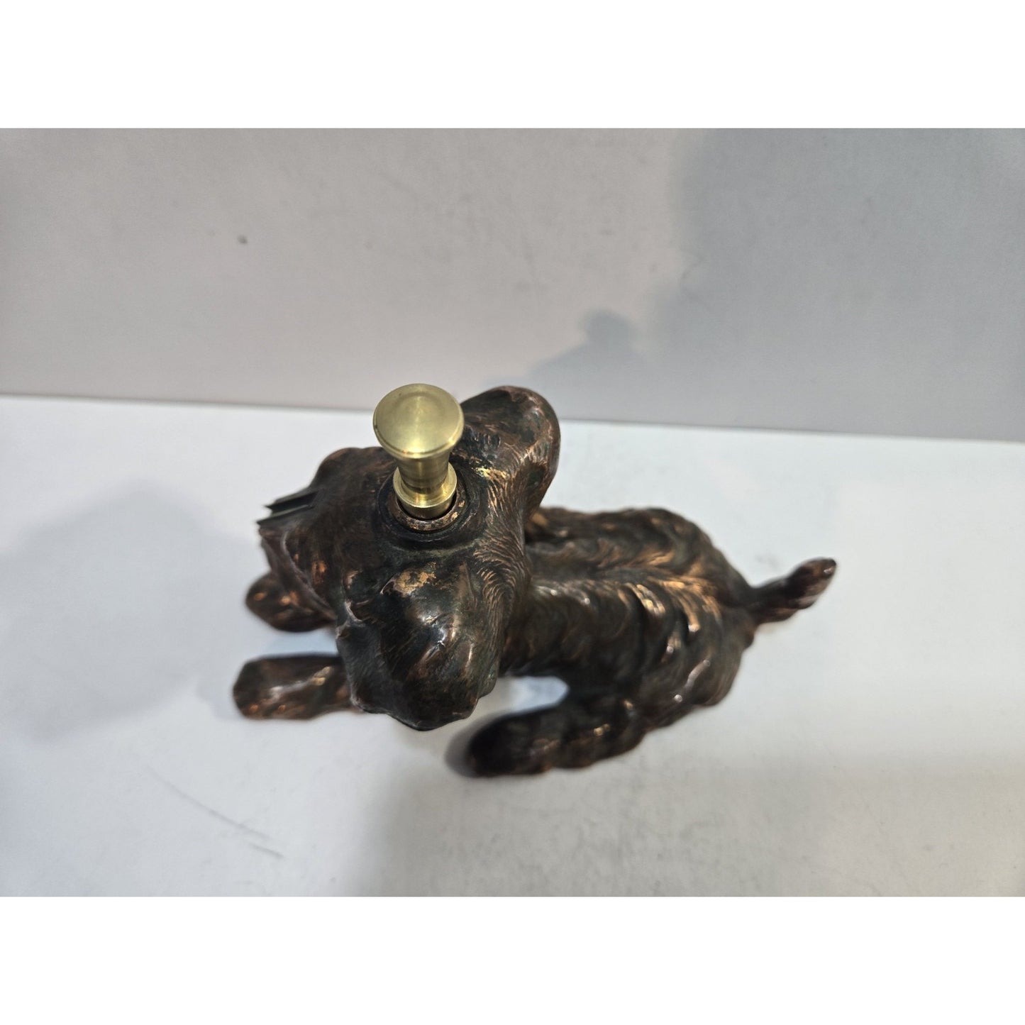 Vintage Ronson Scottie Dog Striker Lighter RARE 7938/13