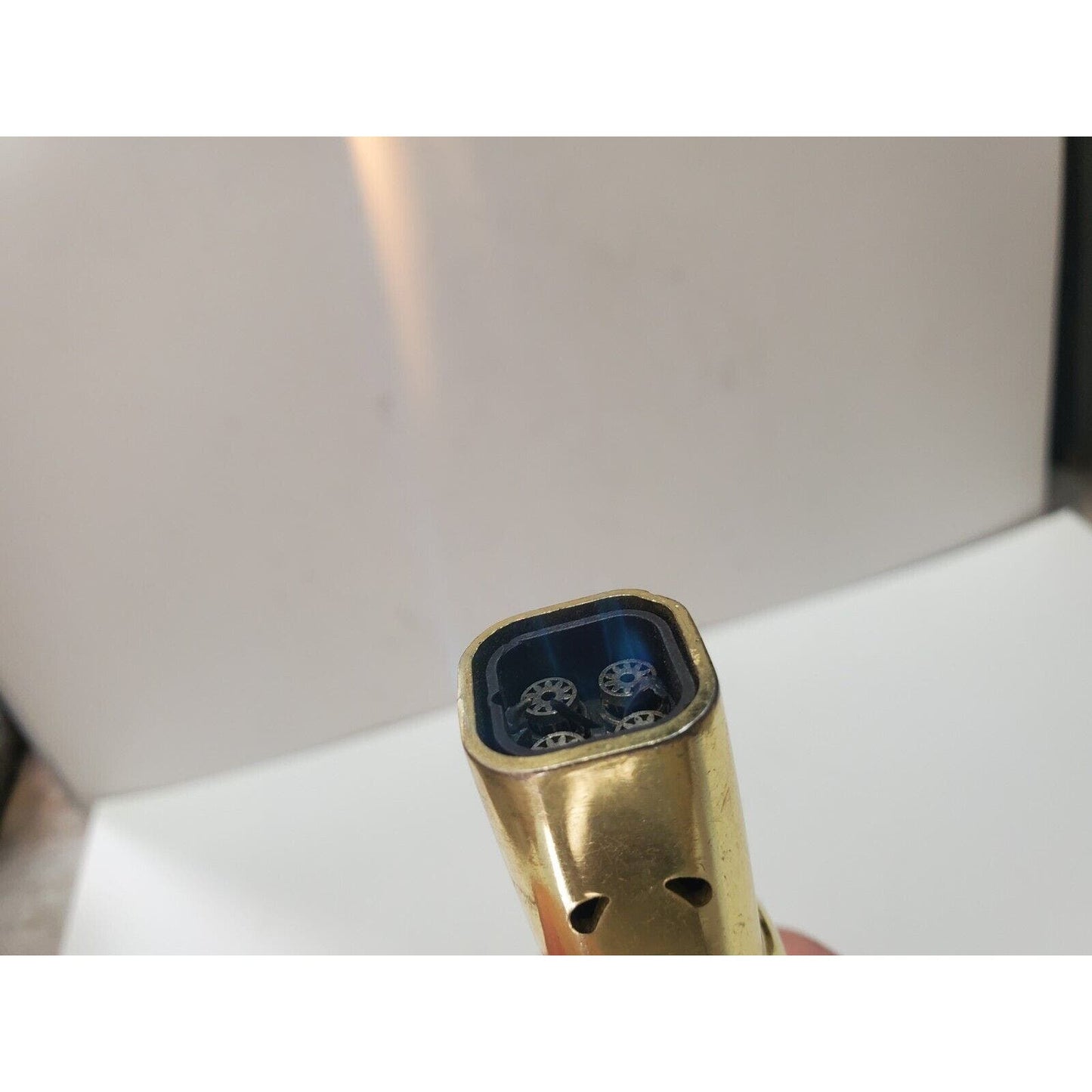 Working Ignitus Magnum Torch Lighter, Gold Tone 6311/35