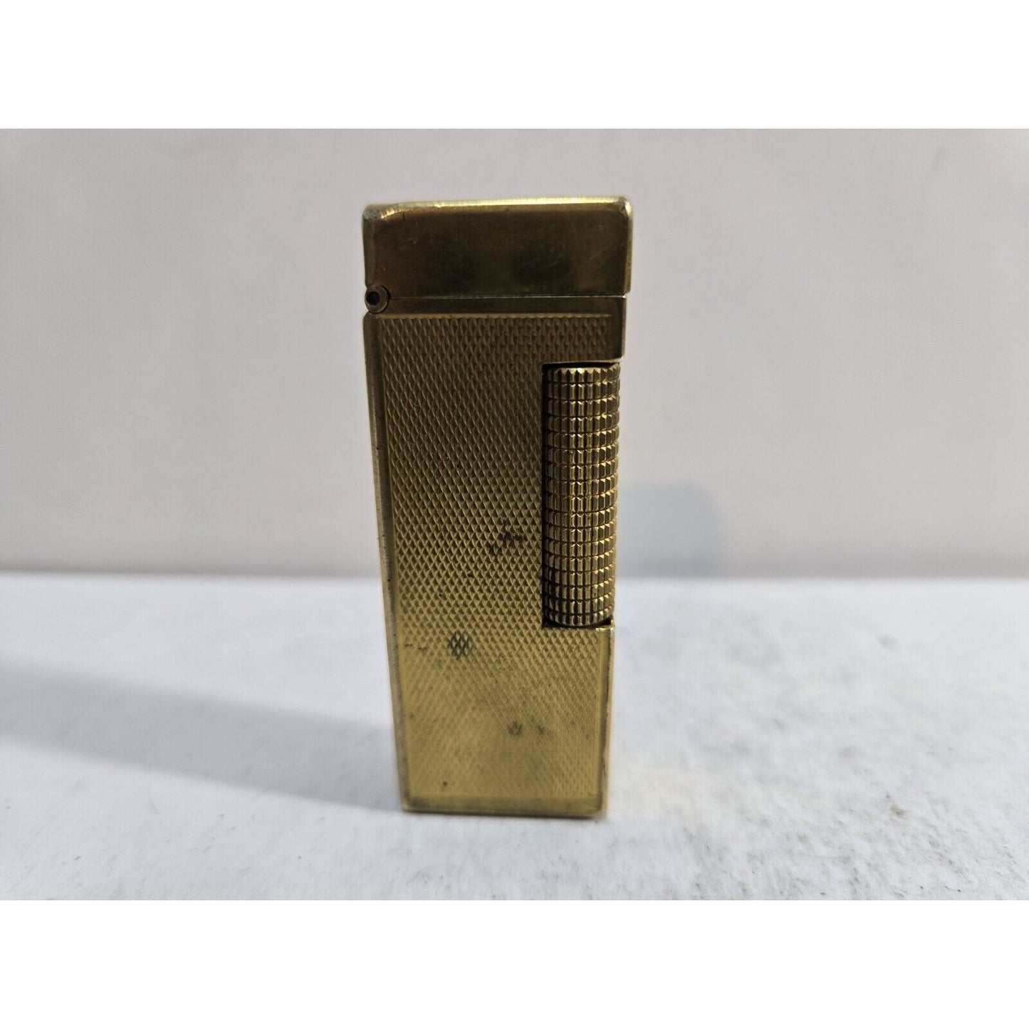 Working Vintage DUNHILL Rollagas Lighter Gold Tone SWISS MADE, 7317/37