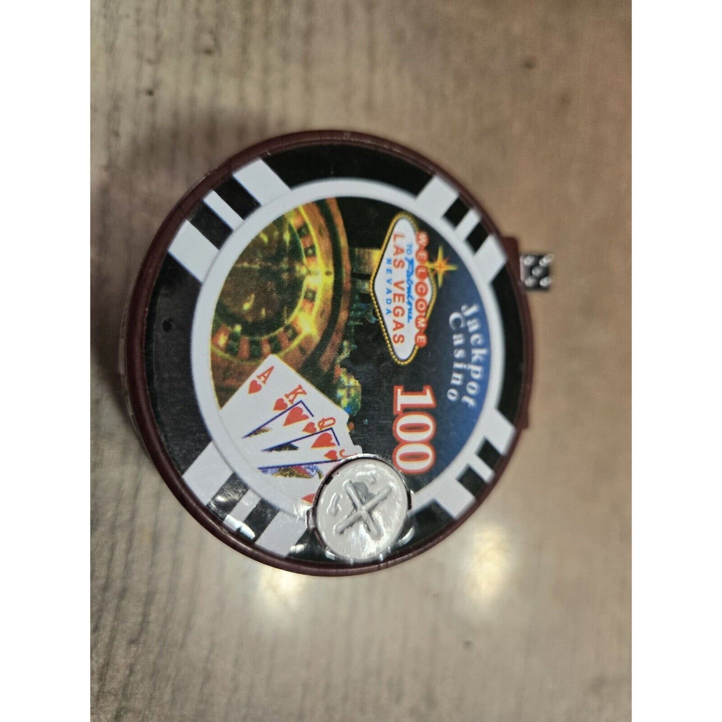 Working Vintage ROULETTE WHEEL LIGHTER/ 7705/34